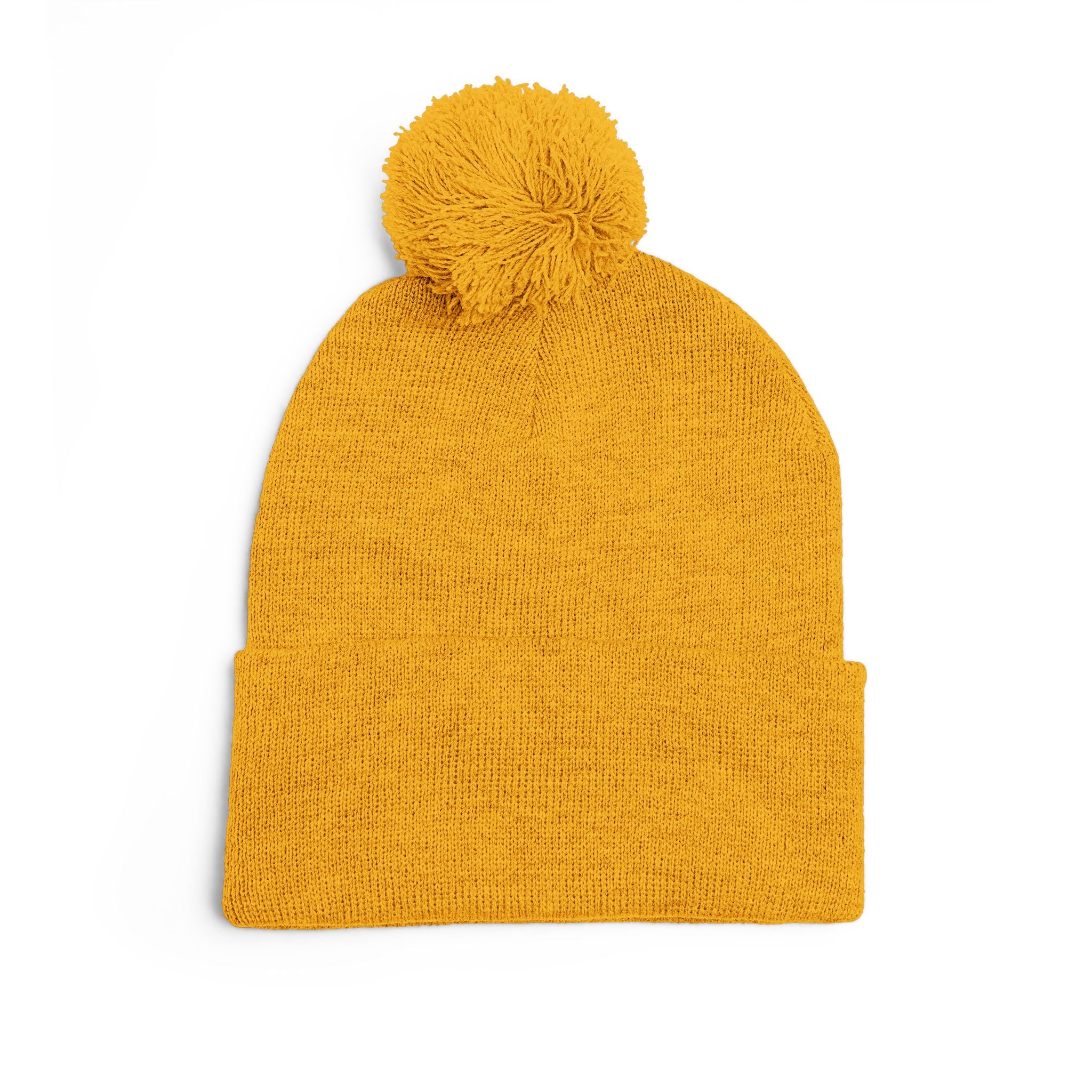 Embroidered Pom-Pom Knit Cap — 'SEALS CHOSEN' Anchor Logo