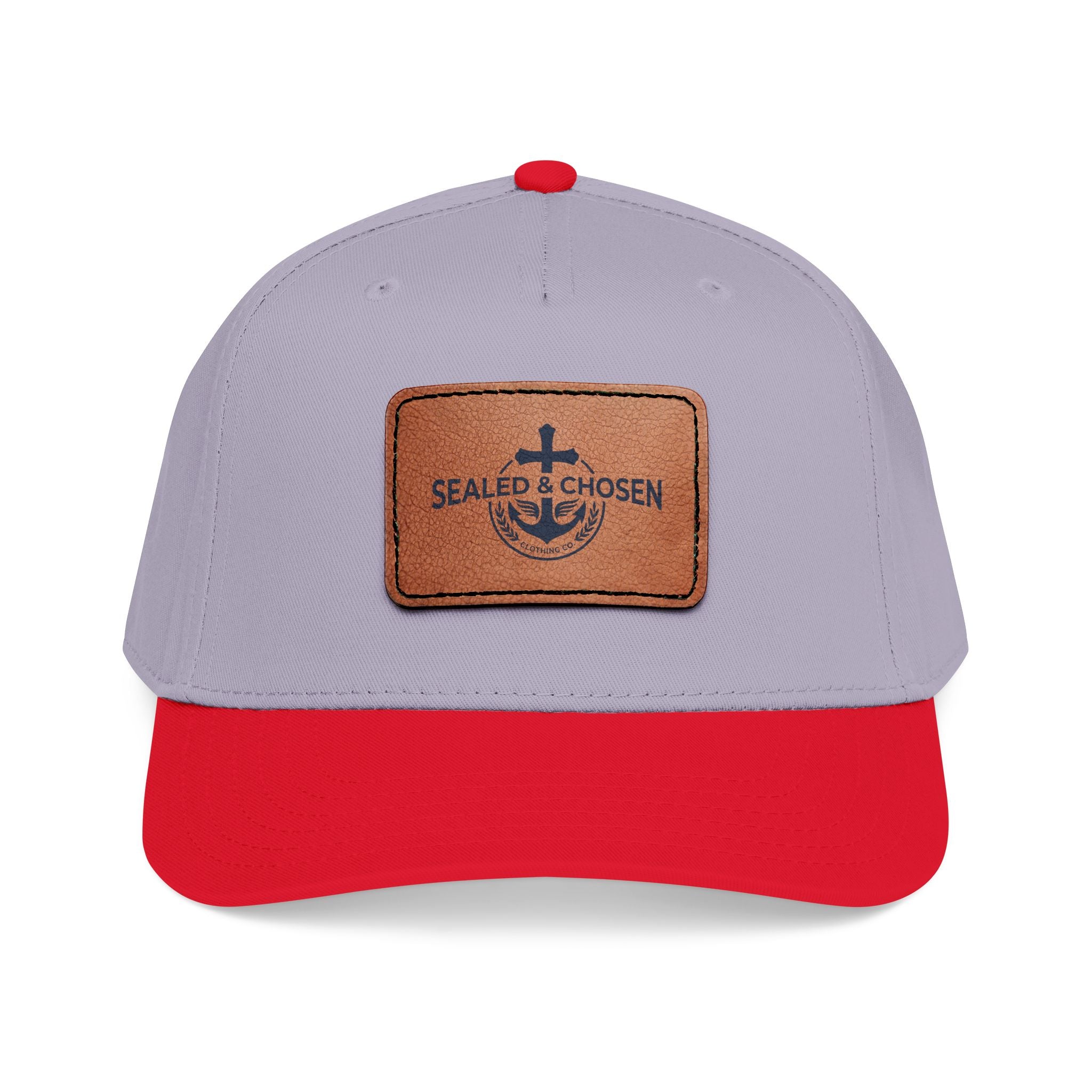 Sealed & Chosen Leather Patch Baseball Cap