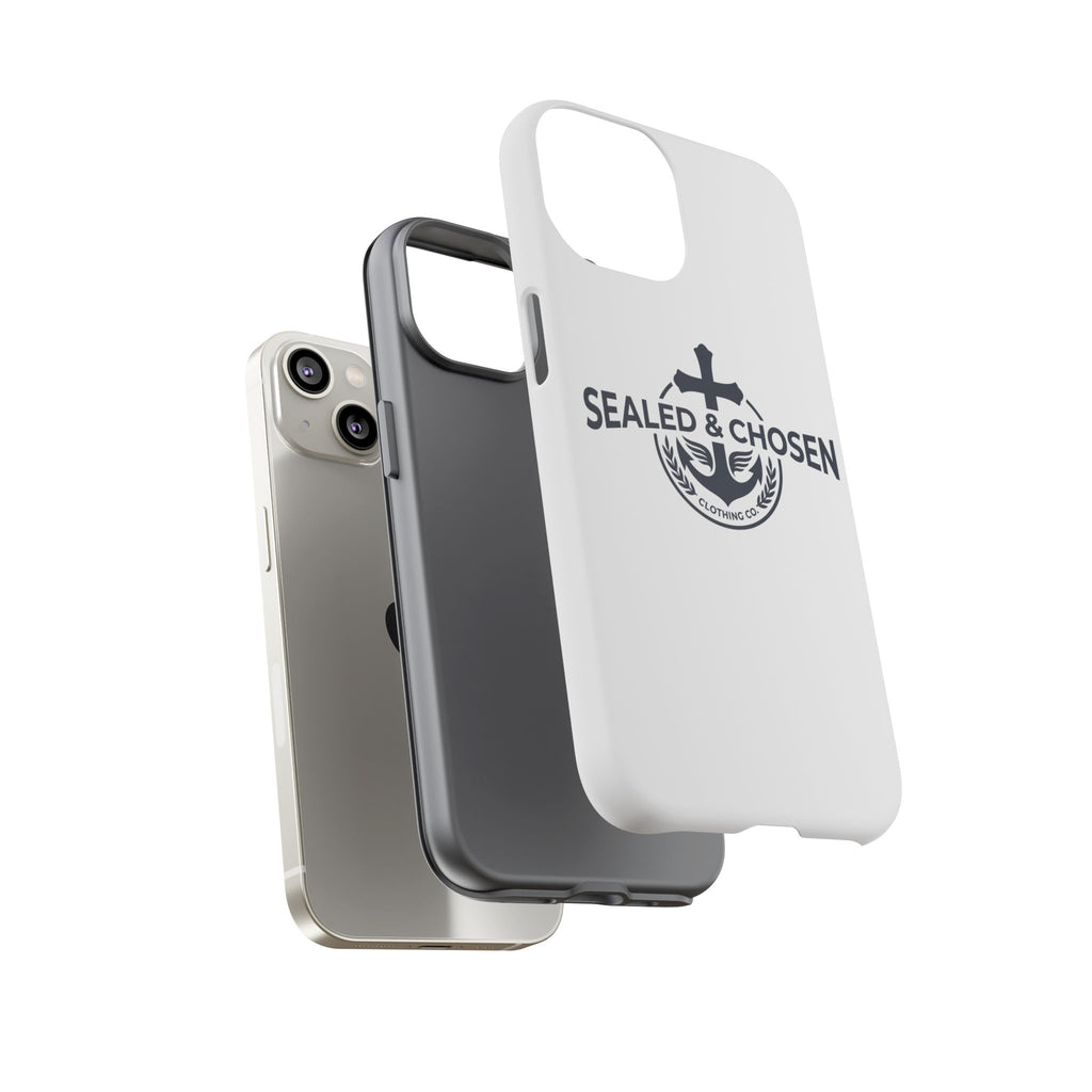 Sealed & Chosen Phone Case — Christian Anchor Cross iPhone Cover