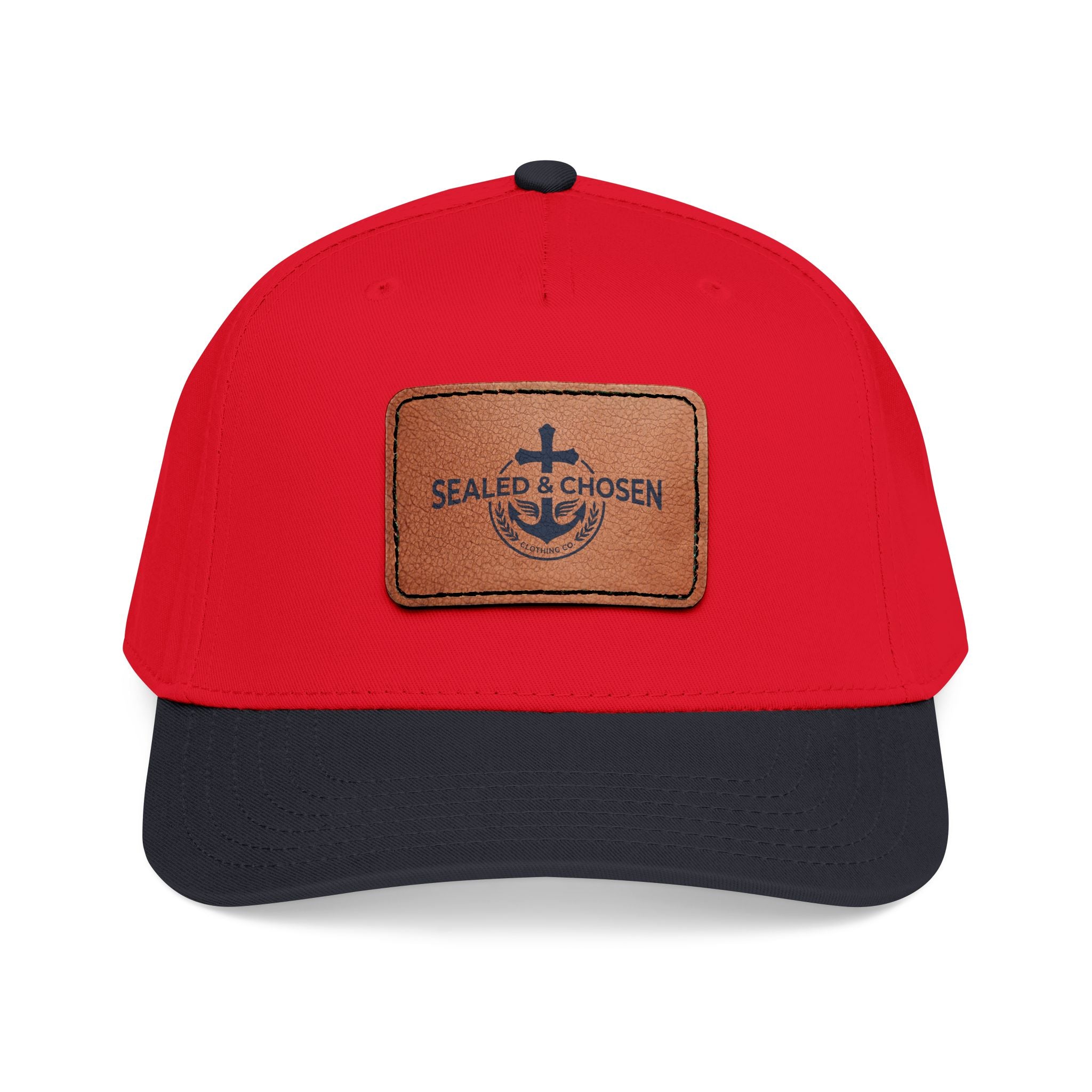 Sealed & Chosen Leather Patch Baseball Cap