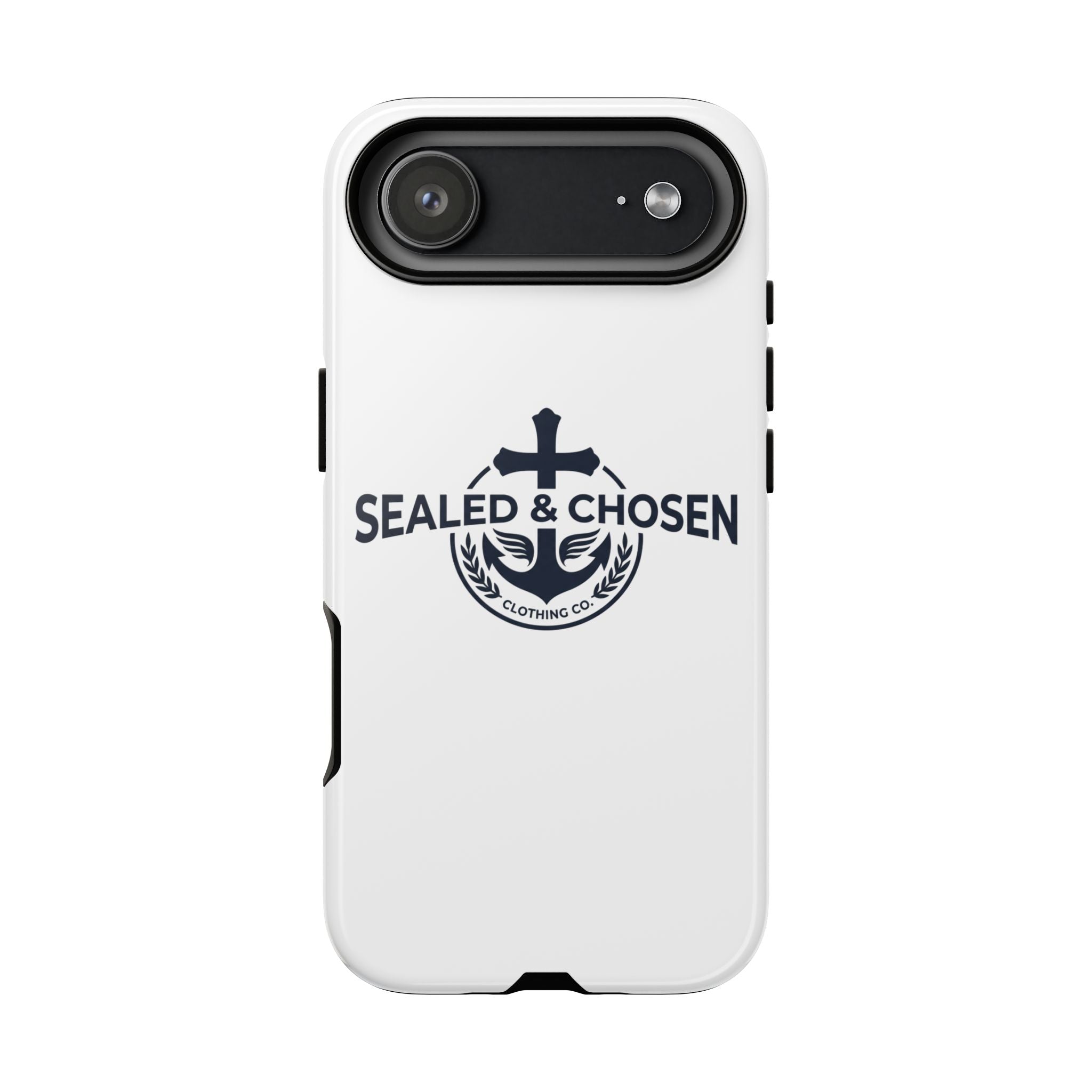 Sealed & Chosen Phone Case — Christian Anchor Cross iPhone Cover