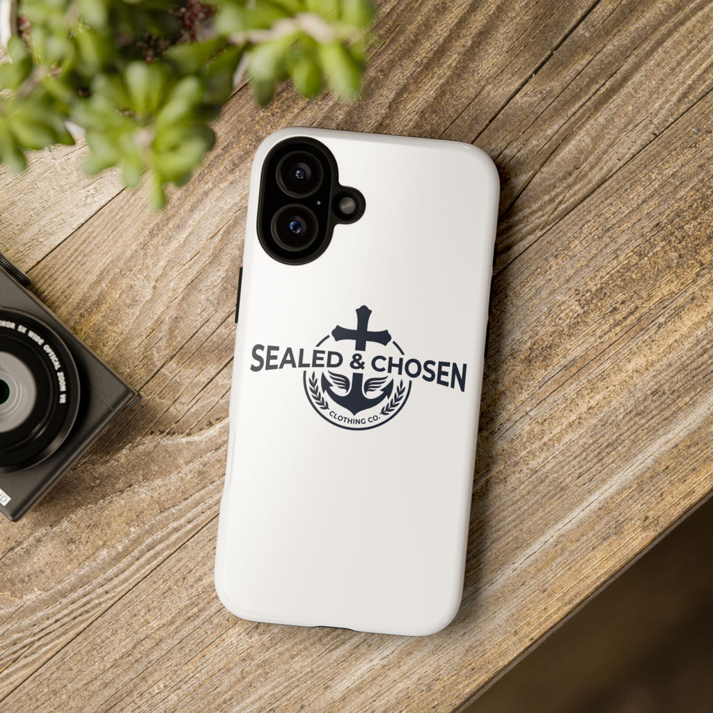 Sealed & Chosen Phone Case — Christian Anchor Cross iPhone Cover