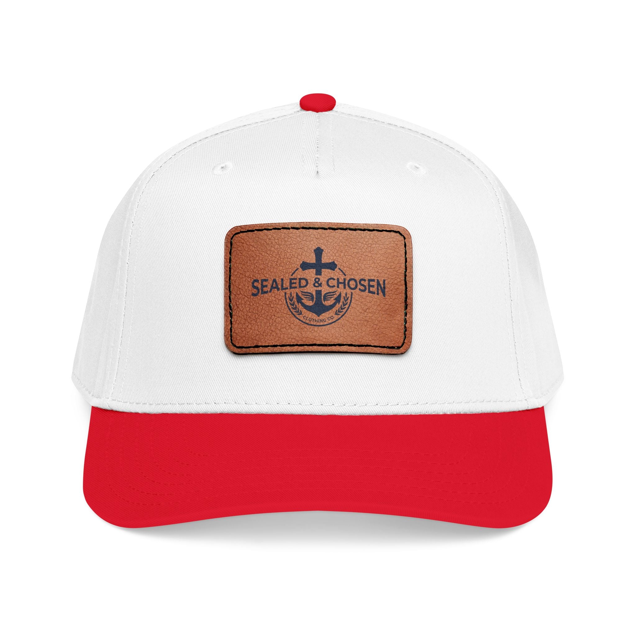 Sealed & Chosen Leather Patch Baseball Cap