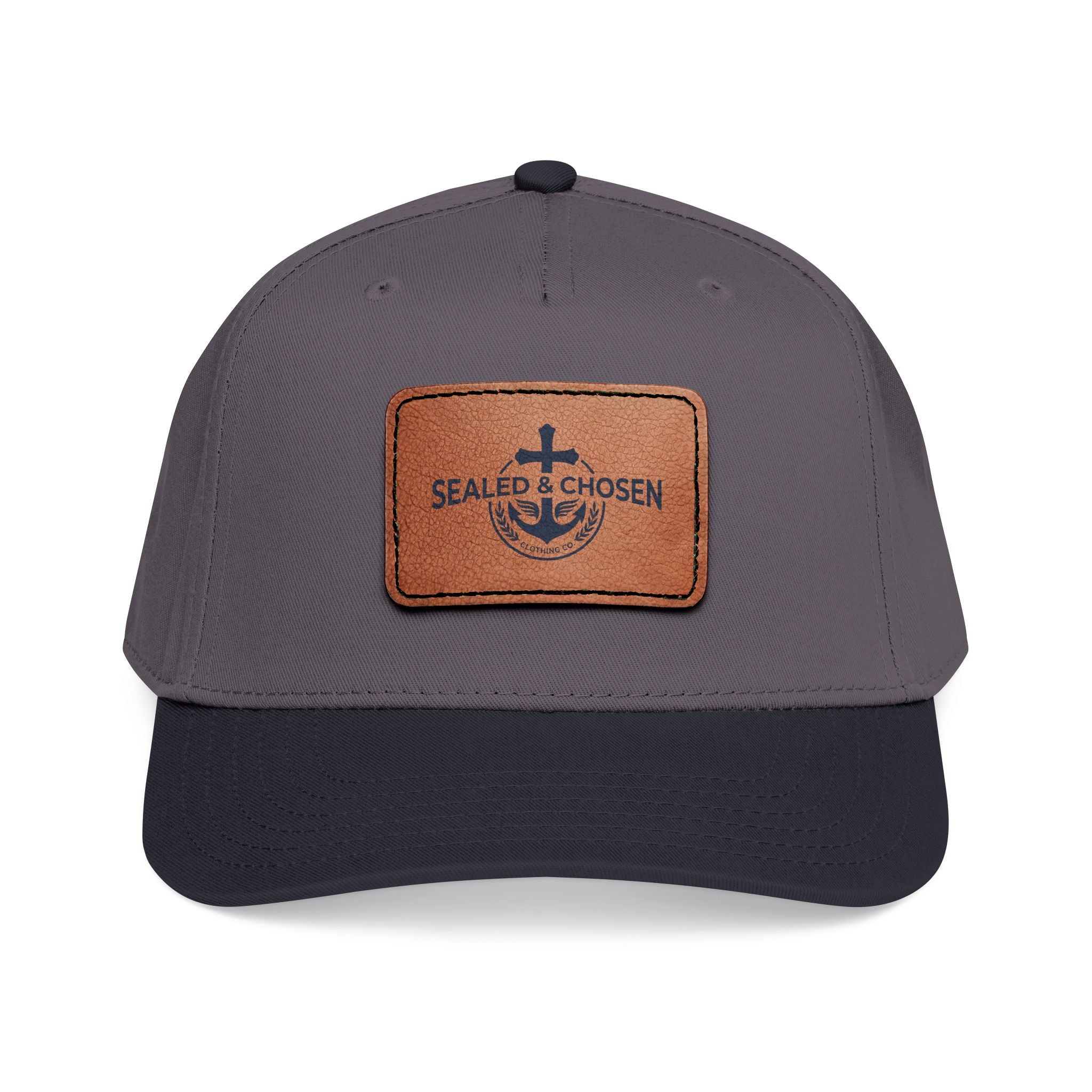 Sealed & Chosen Leather Patch Baseball Cap