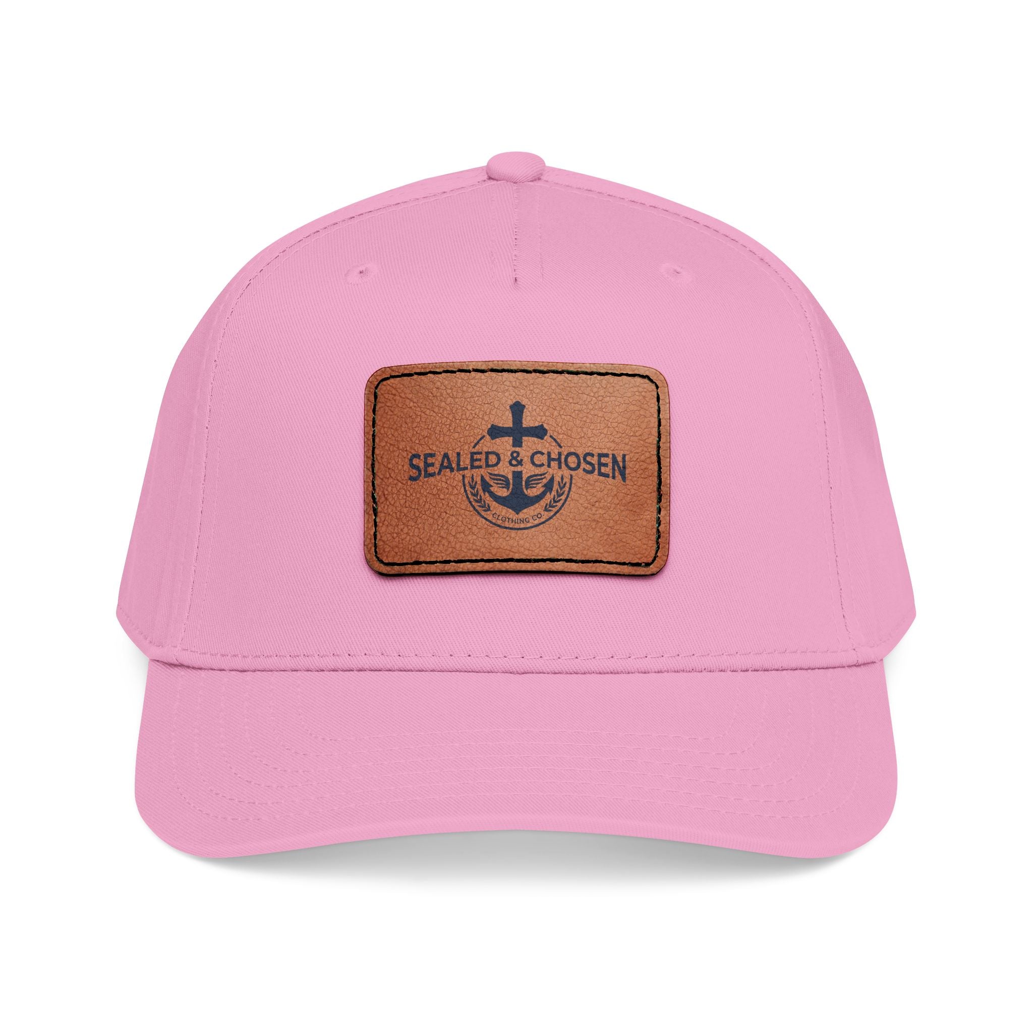 Sealed & Chosen Leather Patch Baseball Cap