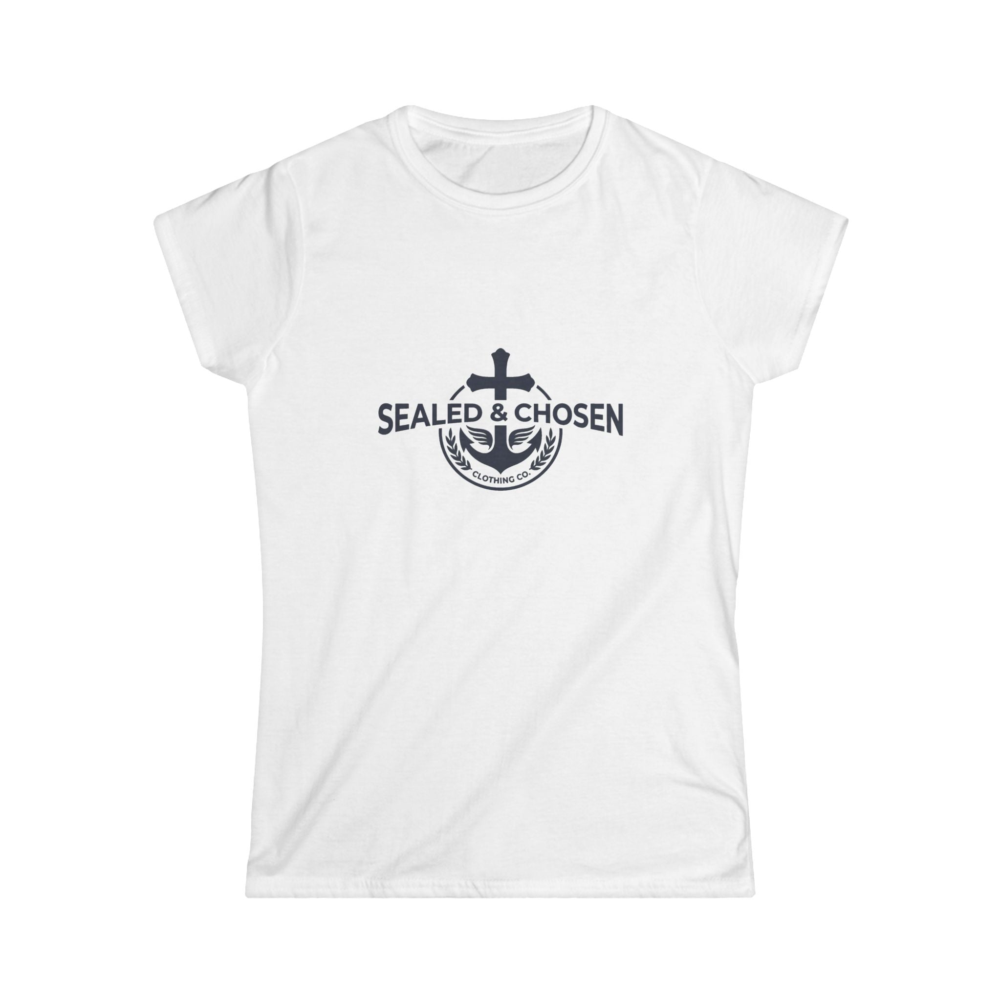 Women's Tee - Classic White Crewneck
