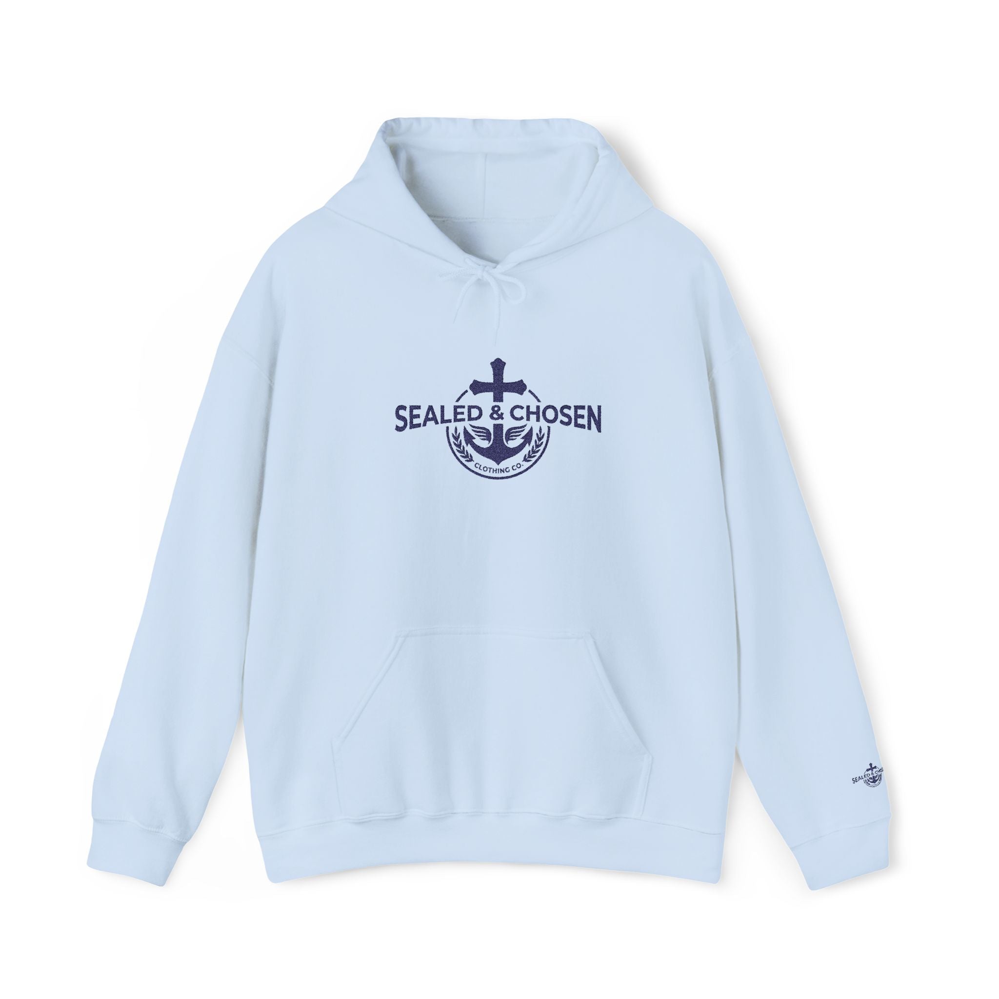 Sea Anchor Hoodie — Sealed & Chosen Faith-Inspired Pullover