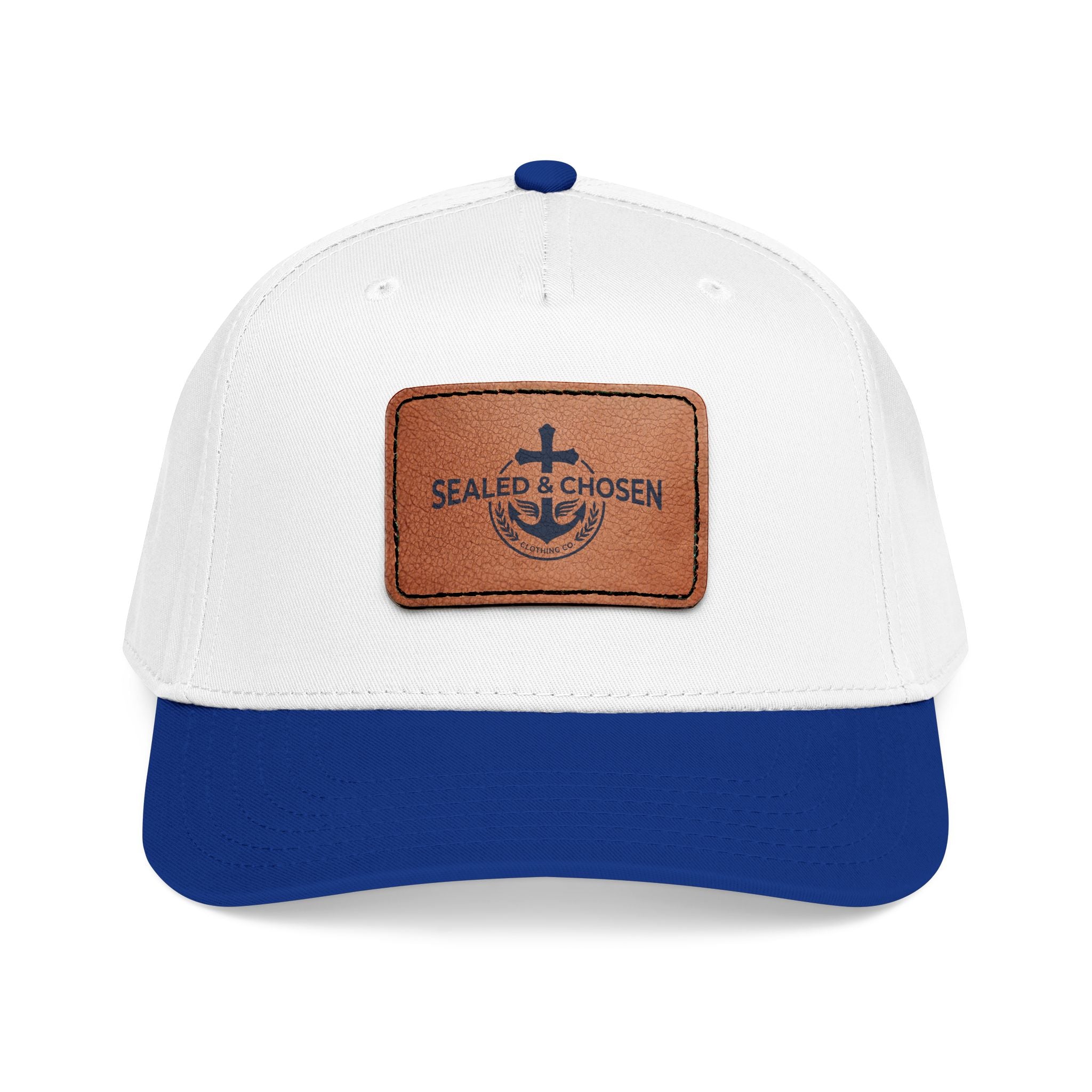 Sealed & Chosen Leather Patch Baseball Cap