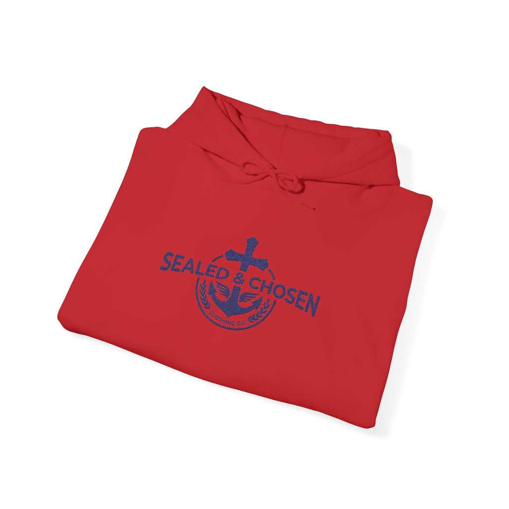 Sea Anchor Hoodie — Sealed & Chosen Faith-Inspired Pullover