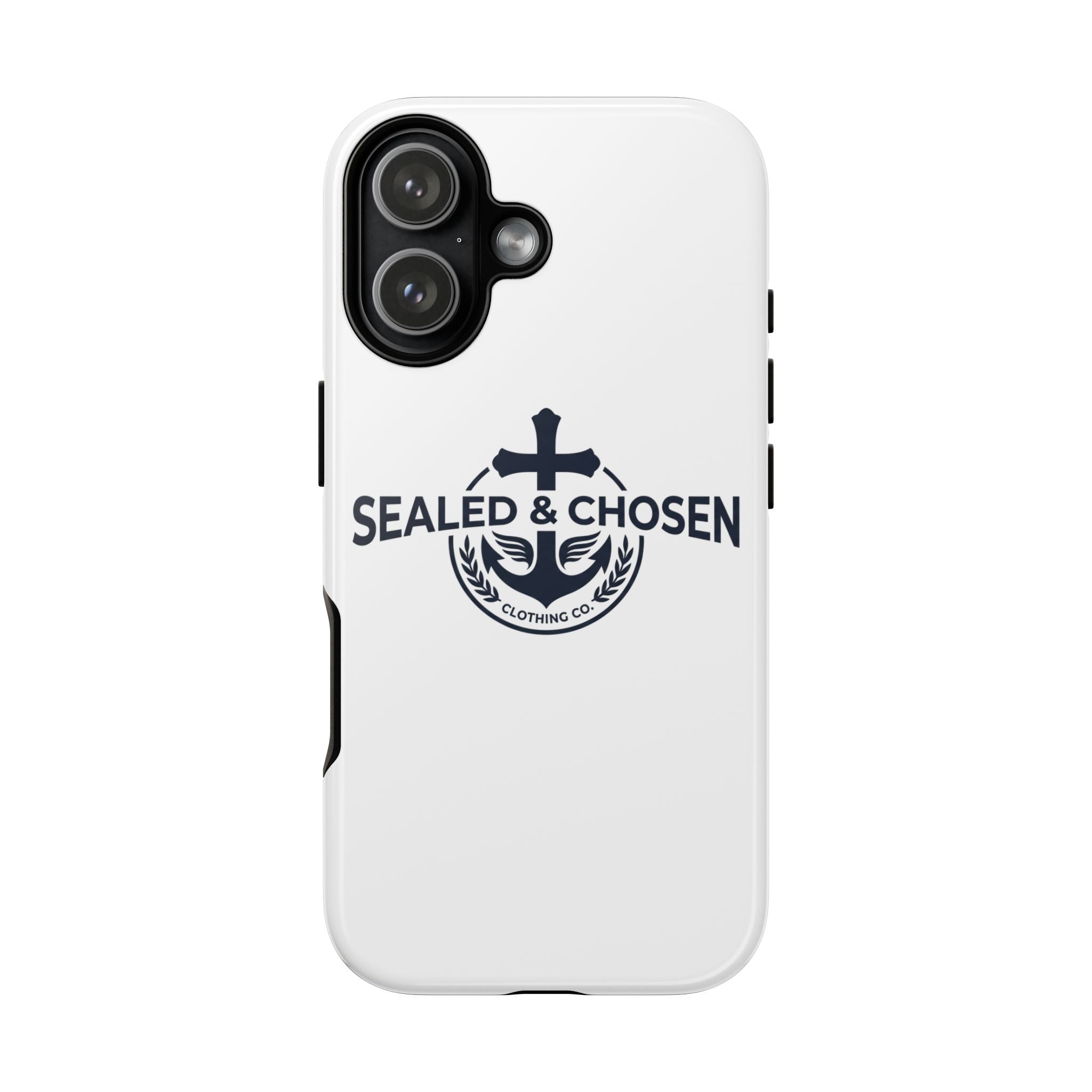 Sealed & Chosen Phone Case — Christian Anchor Cross iPhone Cover