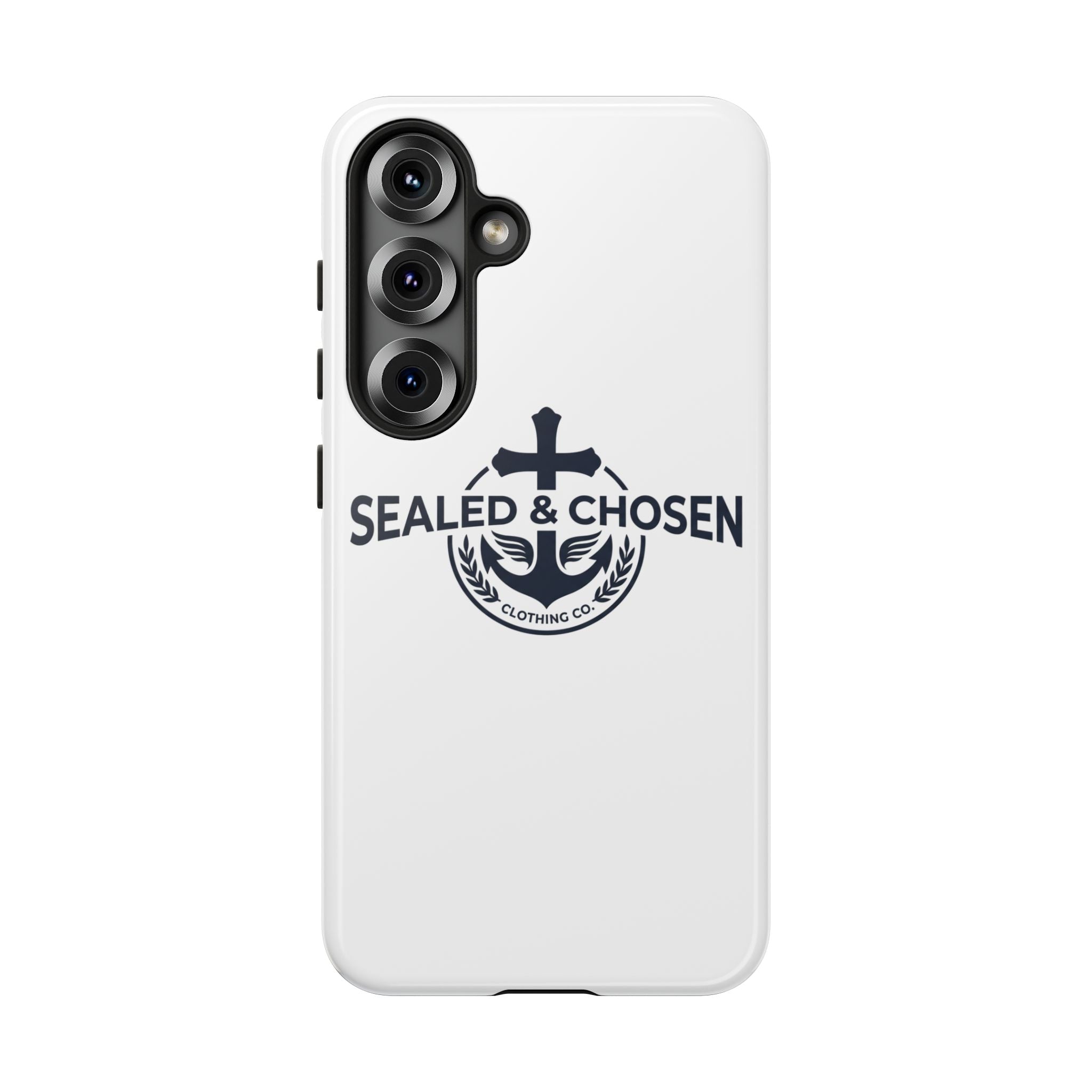 Sealed & Chosen Phone Case — Christian Anchor Cross iPhone Cover