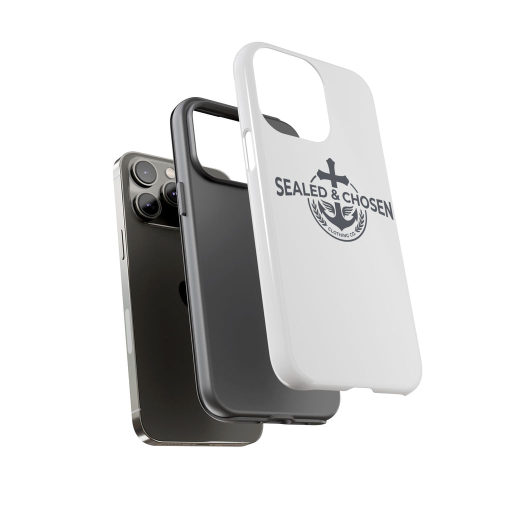 Sealed & Chosen Phone Case — Christian Anchor Cross iPhone Cover