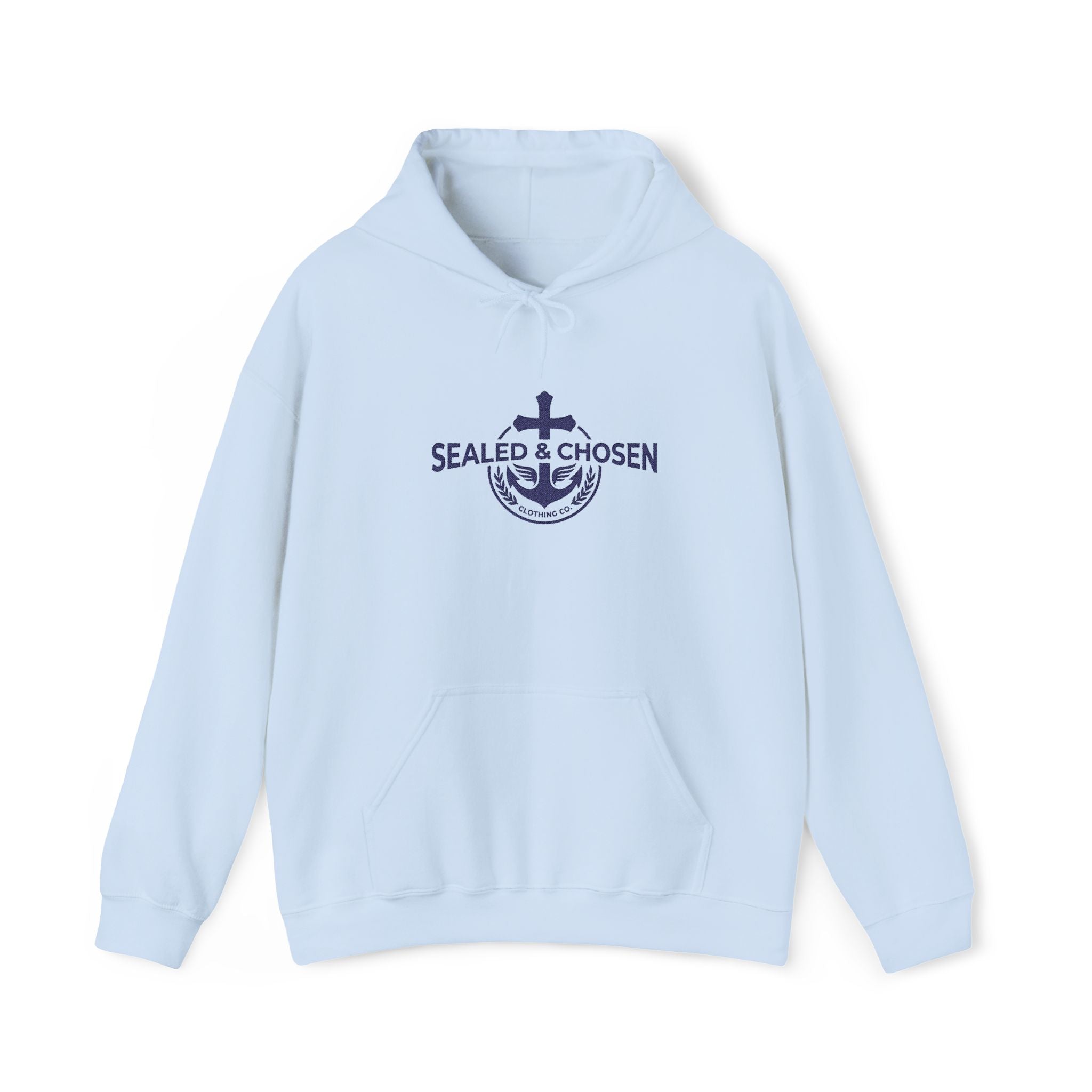 Sea Anchor Hoodie — Sealed & Chosen Faith-Inspired Pullover