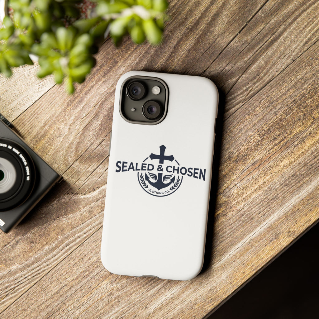 Sealed & Chosen Phone Case — Christian Anchor Cross iPhone Cover
