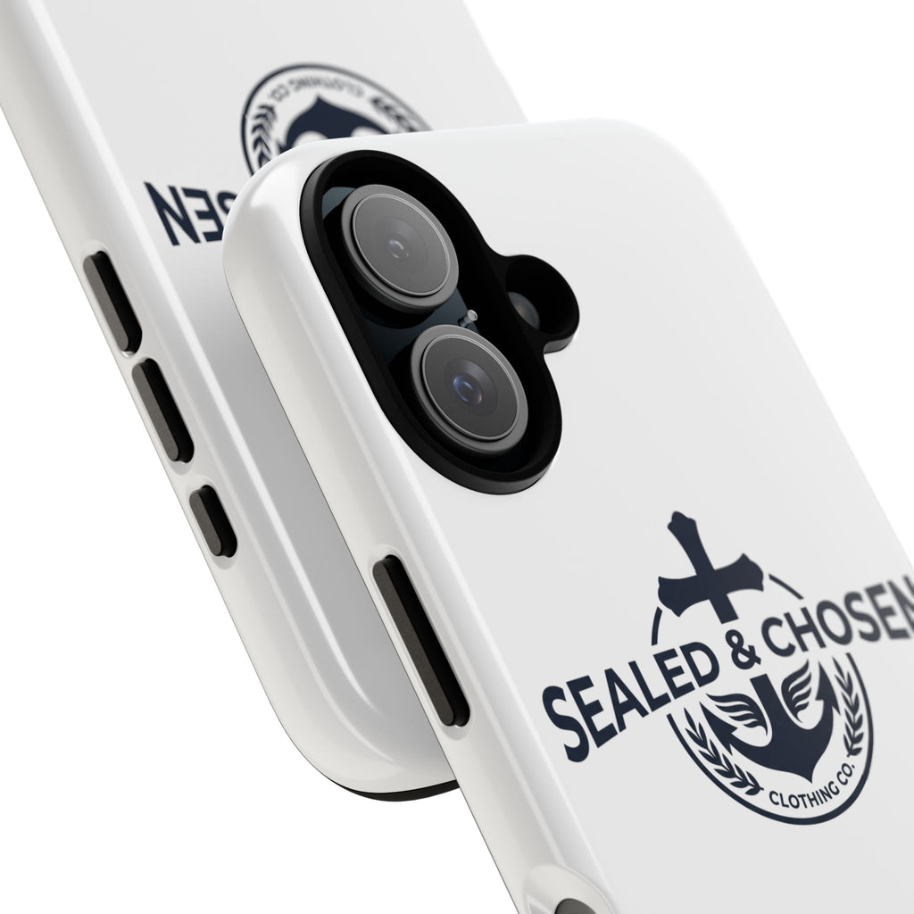 Sealed & Chosen Phone Case — Christian Anchor Cross iPhone Cover