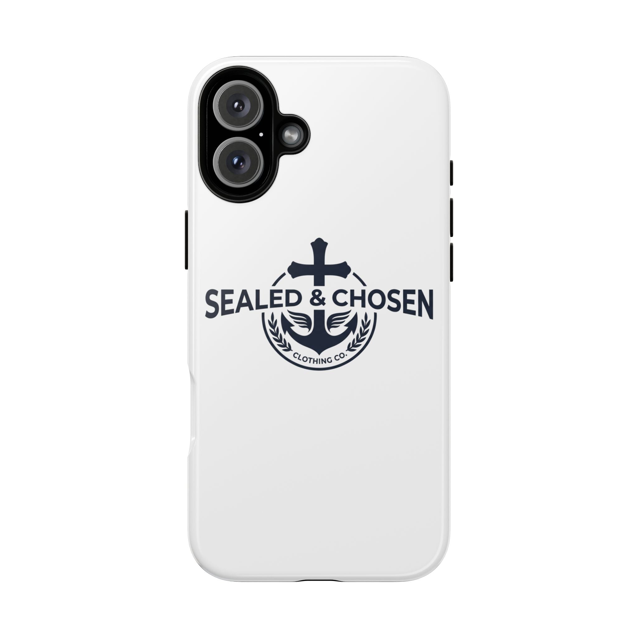 Sealed & Chosen Phone Case — Christian Anchor Cross iPhone Cover