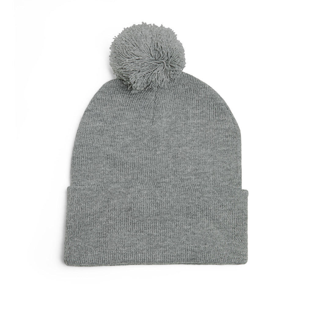 Embroidered Pom-Pom Knit Cap — 'SEALS CHOSEN' Anchor Logo