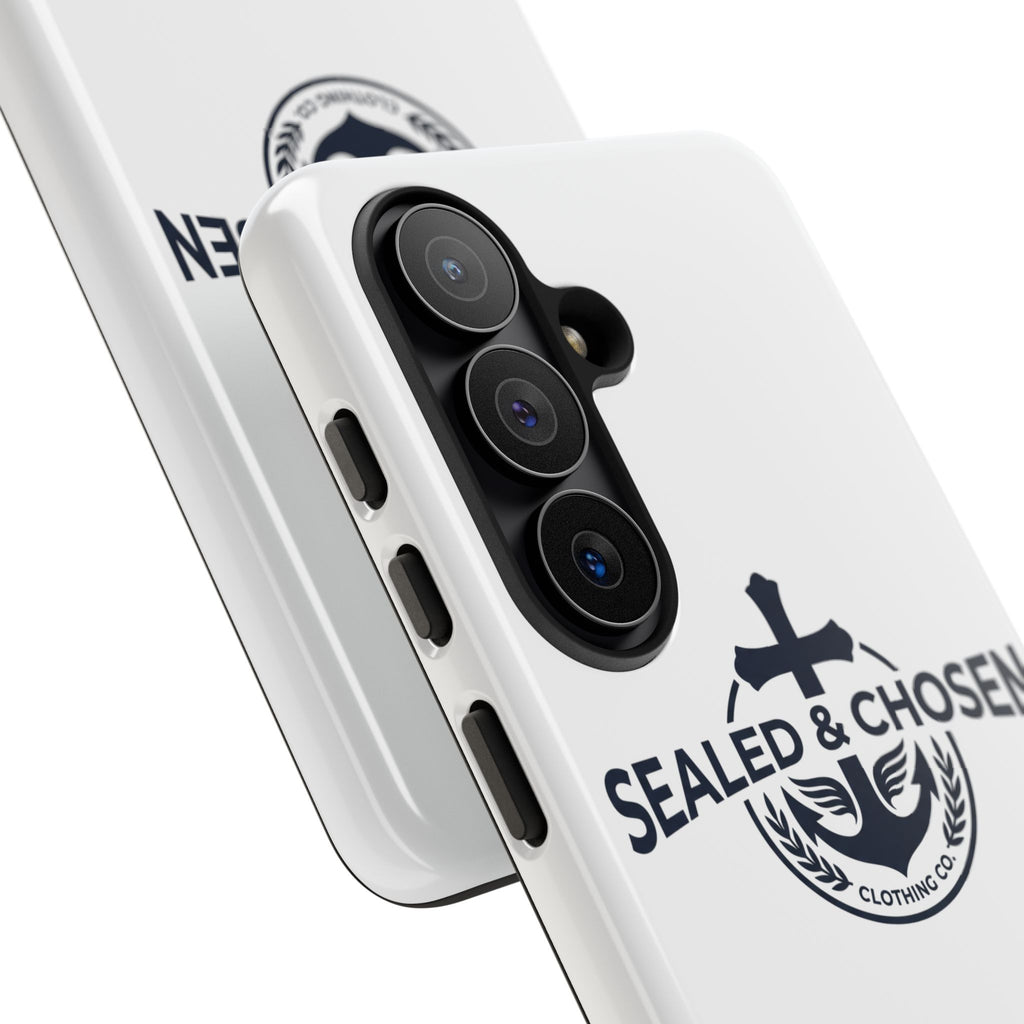 Sealed & Chosen Phone Case — Christian Anchor Cross iPhone Cover