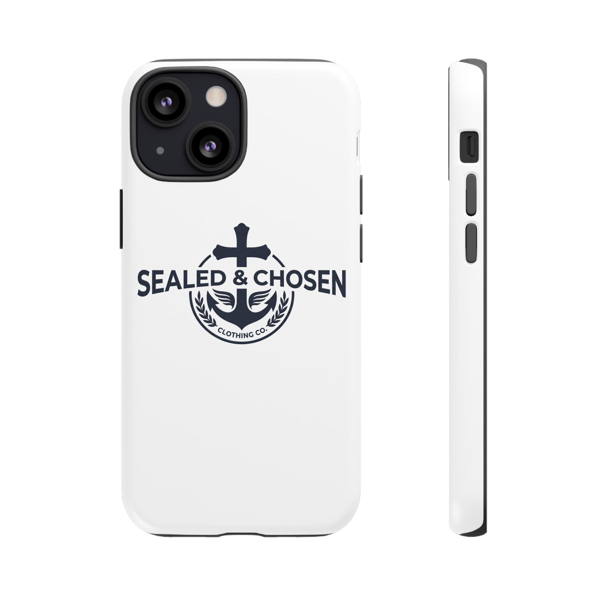 Sealed & Chosen Phone Case — Christian Anchor Cross iPhone Cover