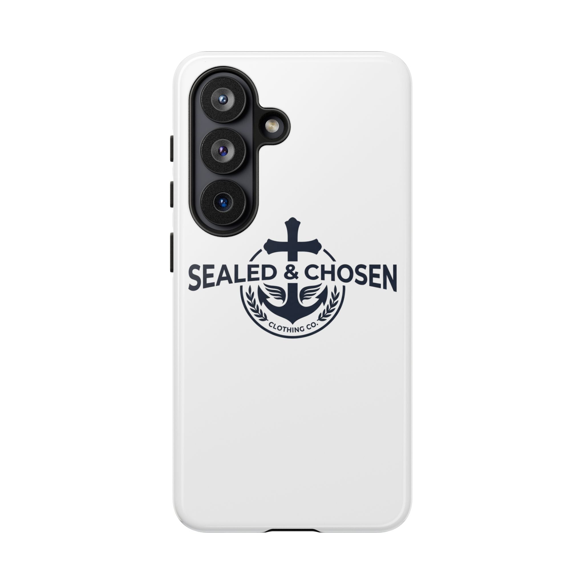 Sealed & Chosen Phone Case — Christian Anchor Cross iPhone Cover