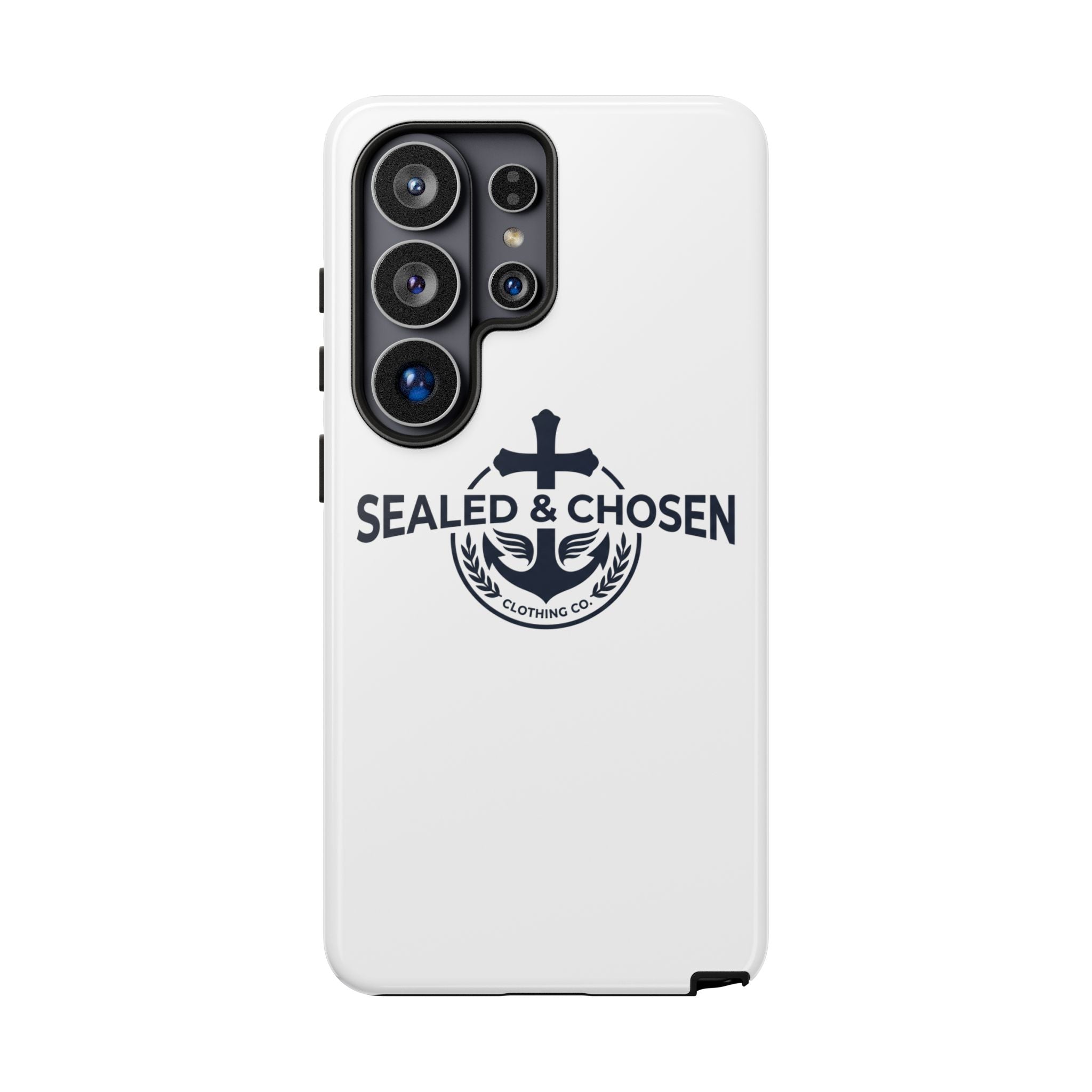 Sealed & Chosen Phone Case — Christian Anchor Cross iPhone Cover