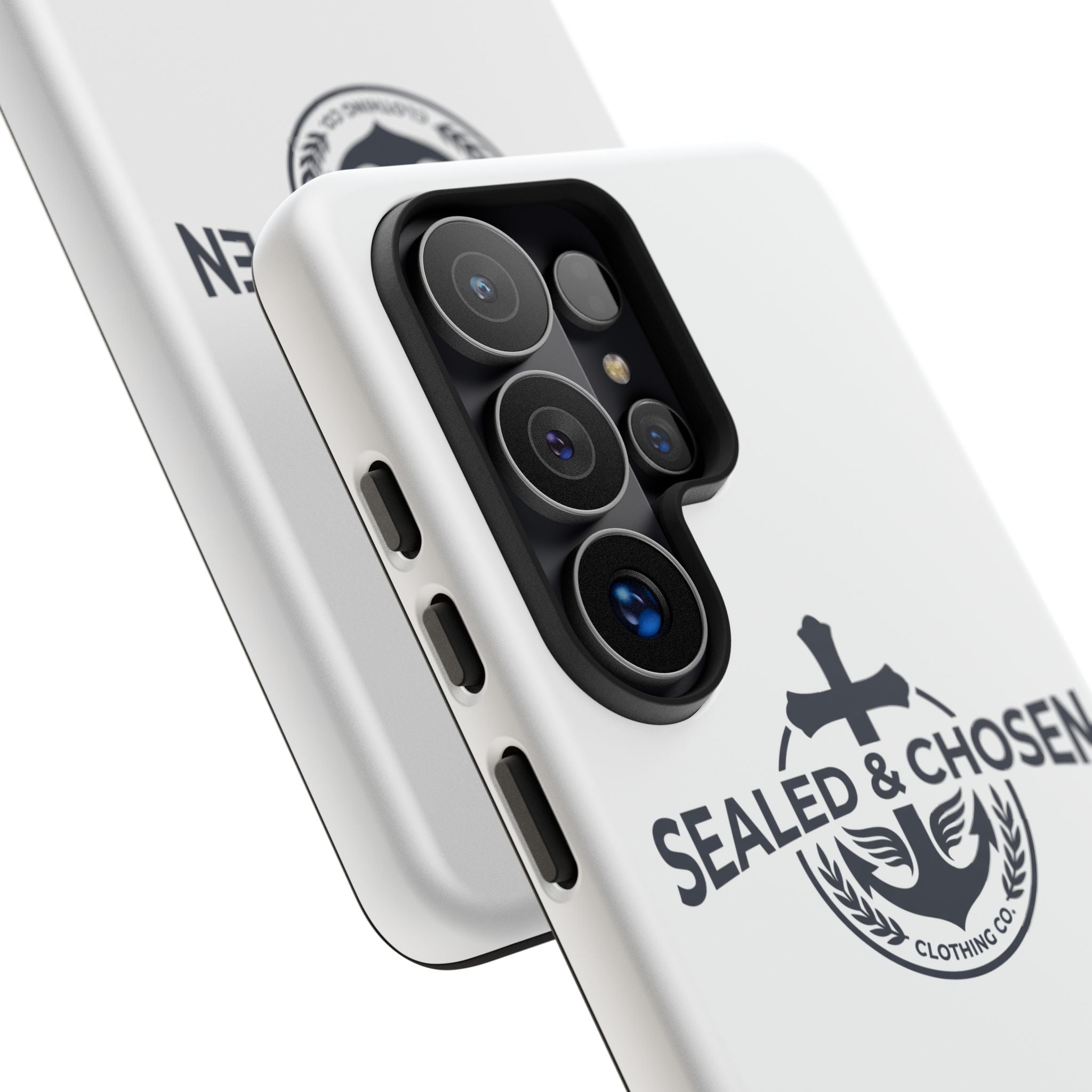 Sealed & Chosen Phone Case — Christian Anchor Cross iPhone Cover