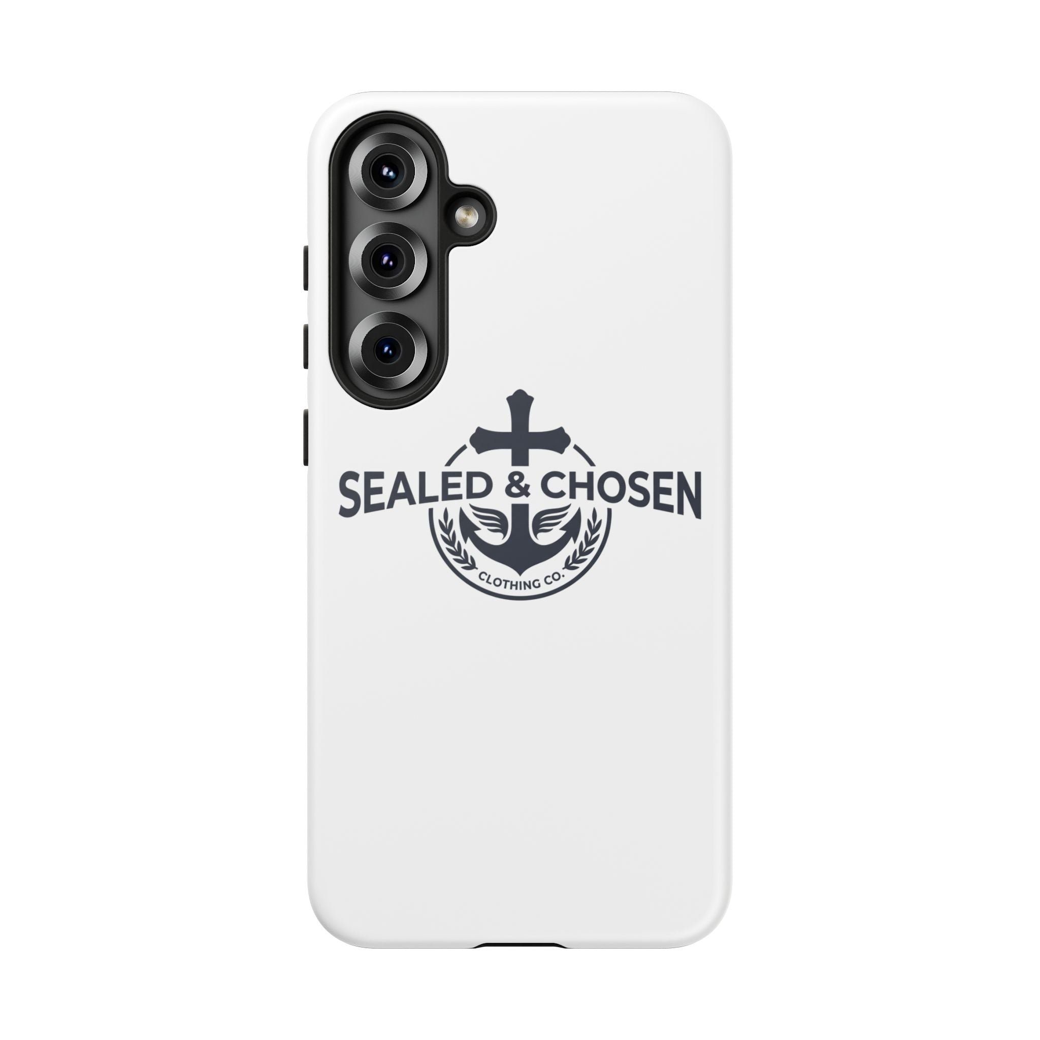 Sealed & Chosen Phone Case — Christian Anchor Cross iPhone Cover