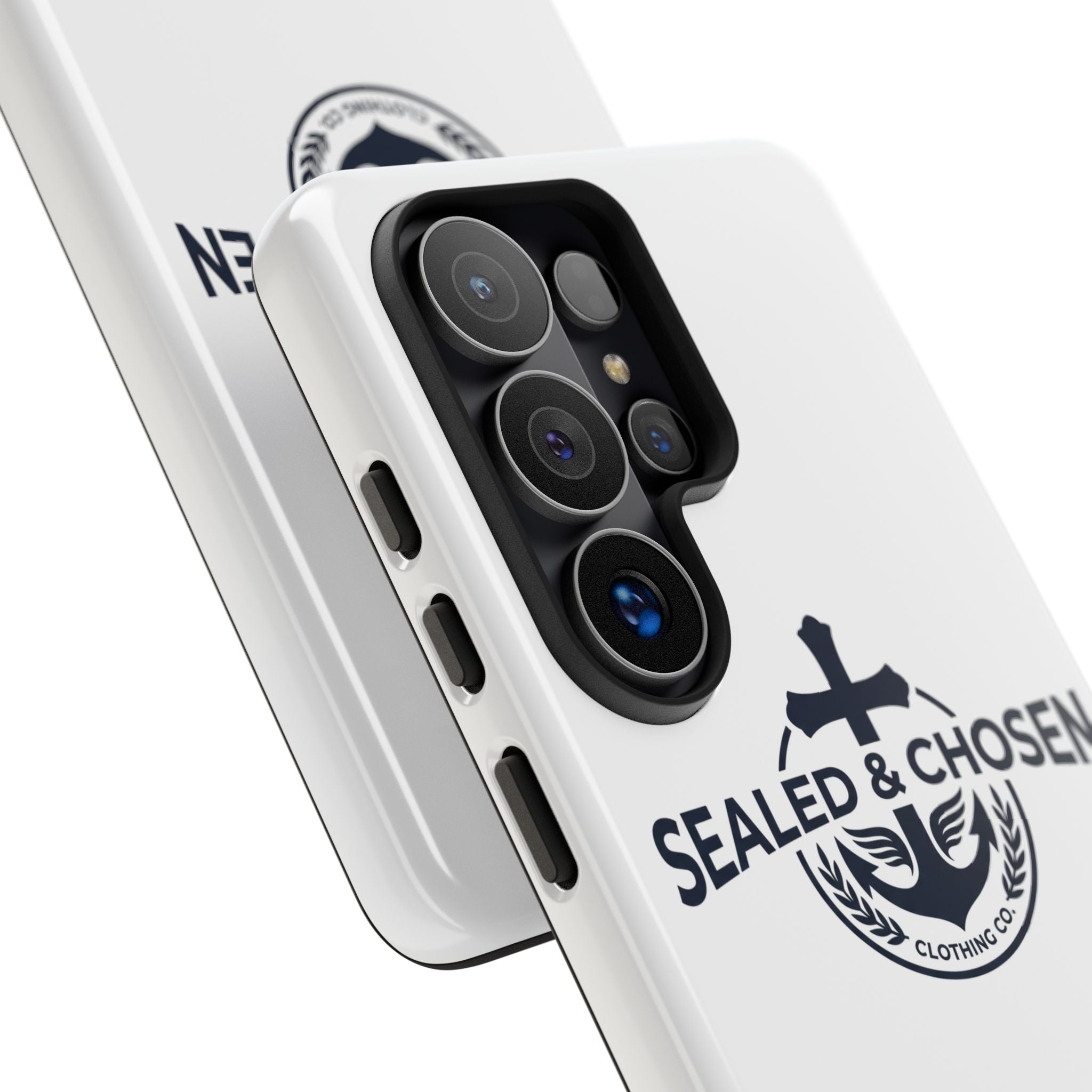 Sealed & Chosen Phone Case — Christian Anchor Cross iPhone Cover