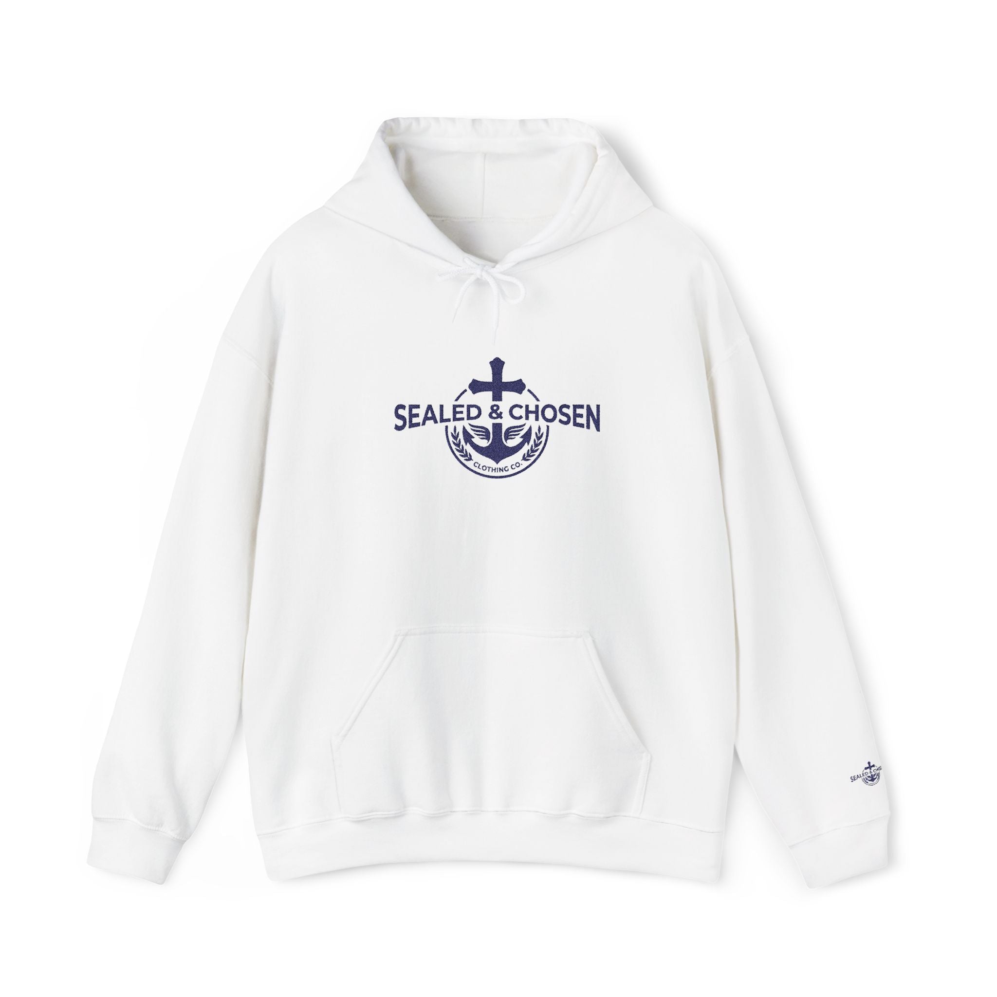 Sea Anchor Hoodie — Sealed & Chosen Faith-Inspired Pullover