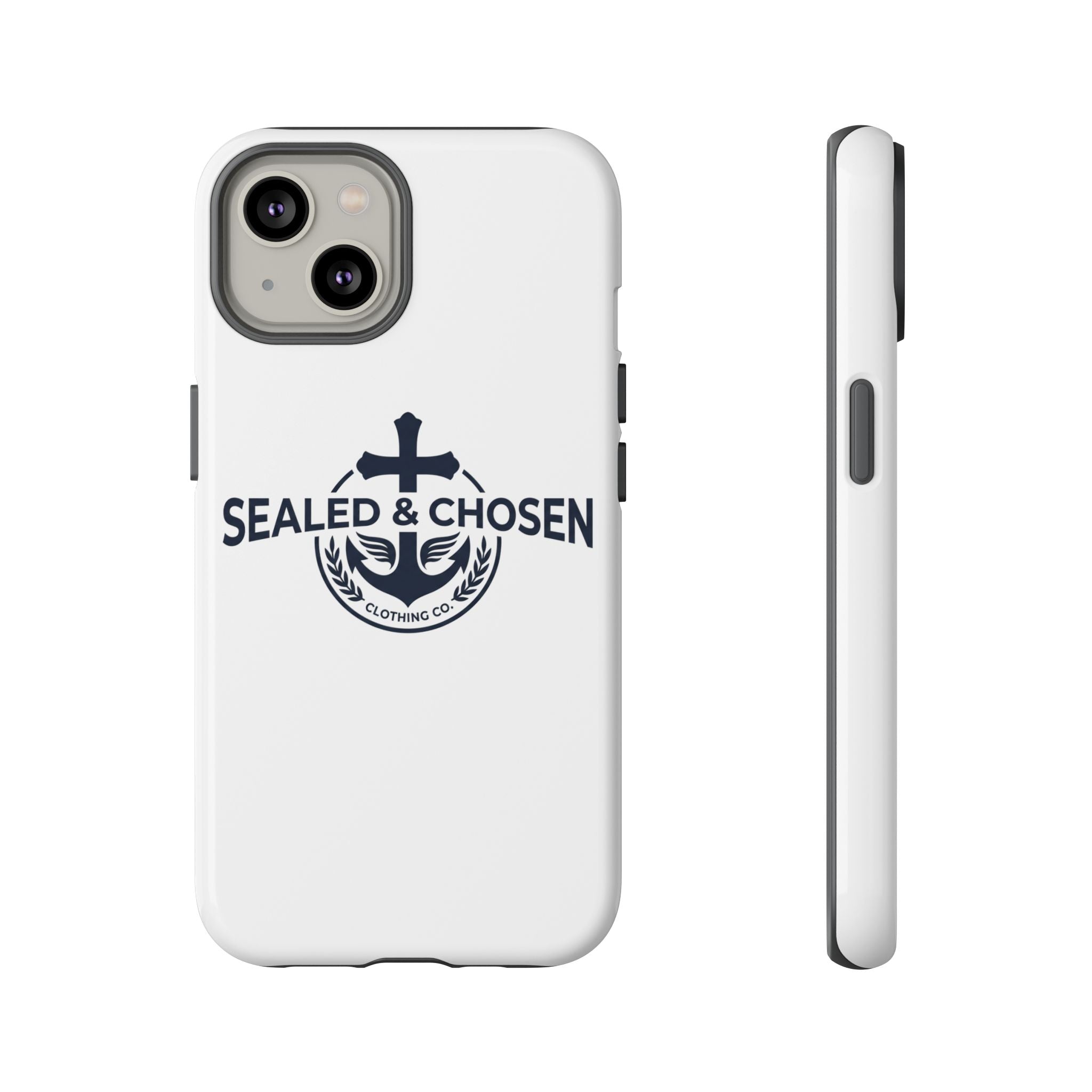 Sealed & Chosen Phone Case — Christian Anchor Cross iPhone Cover