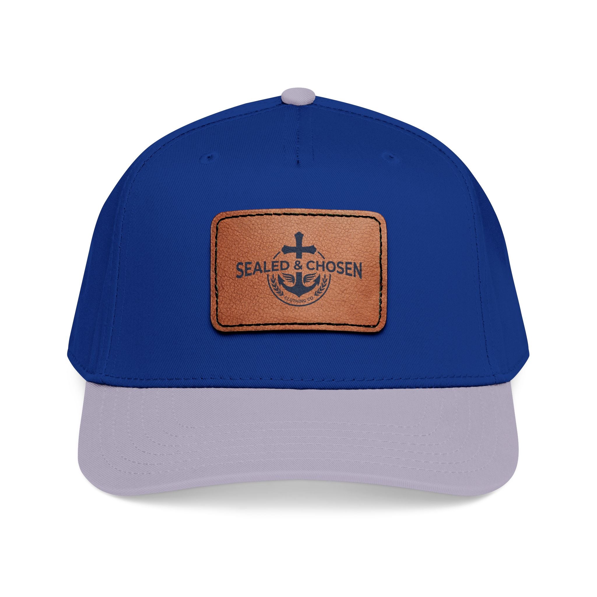 Sealed & Chosen Leather Patch Baseball Cap