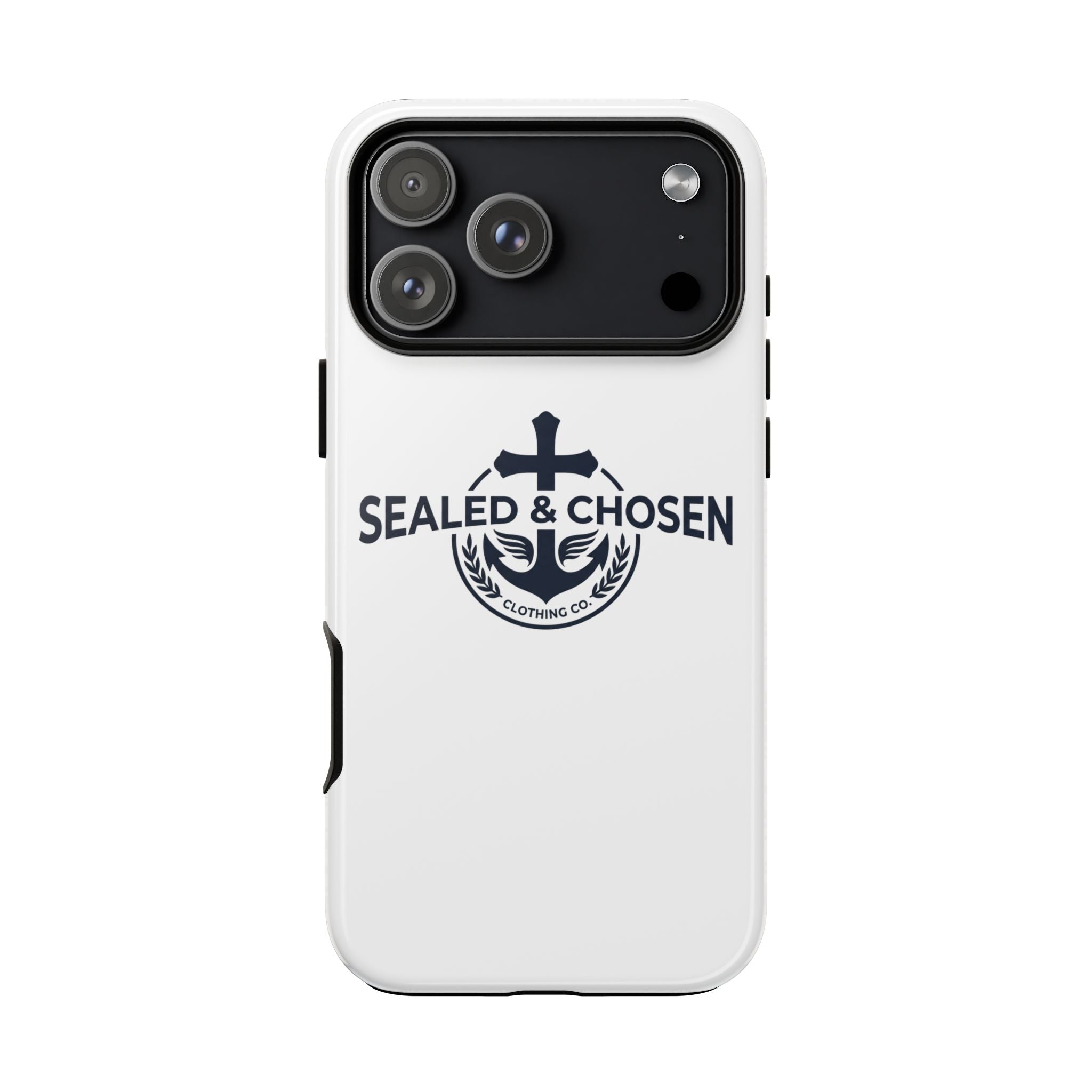 Sealed & Chosen Phone Case — Christian Anchor Cross iPhone Cover