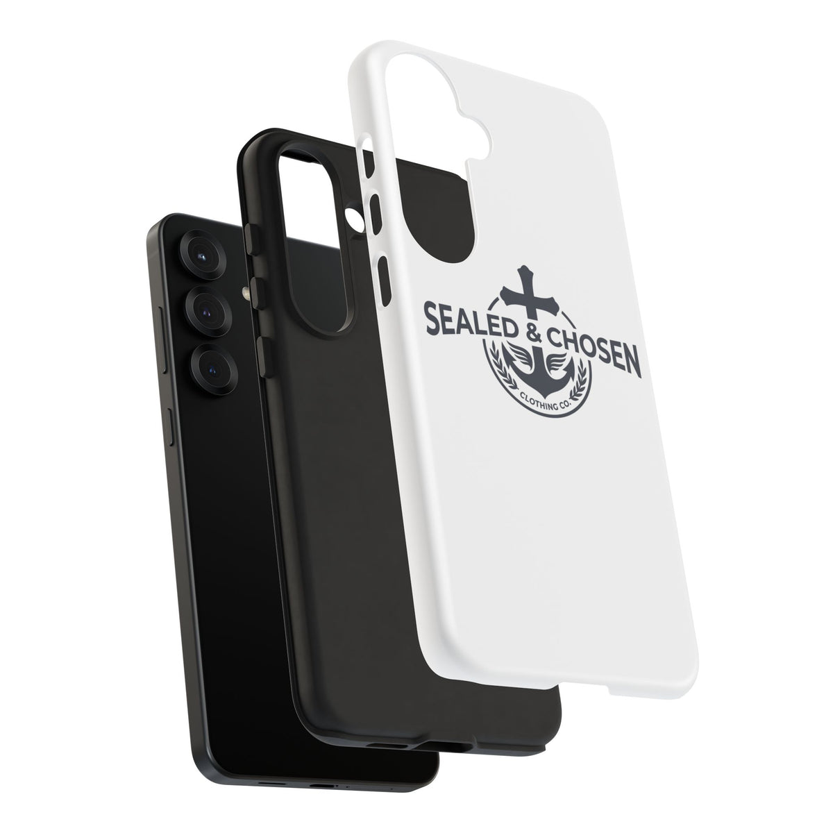 Sealed & Chosen Phone Case — Christian Anchor Cross iPhone Cover