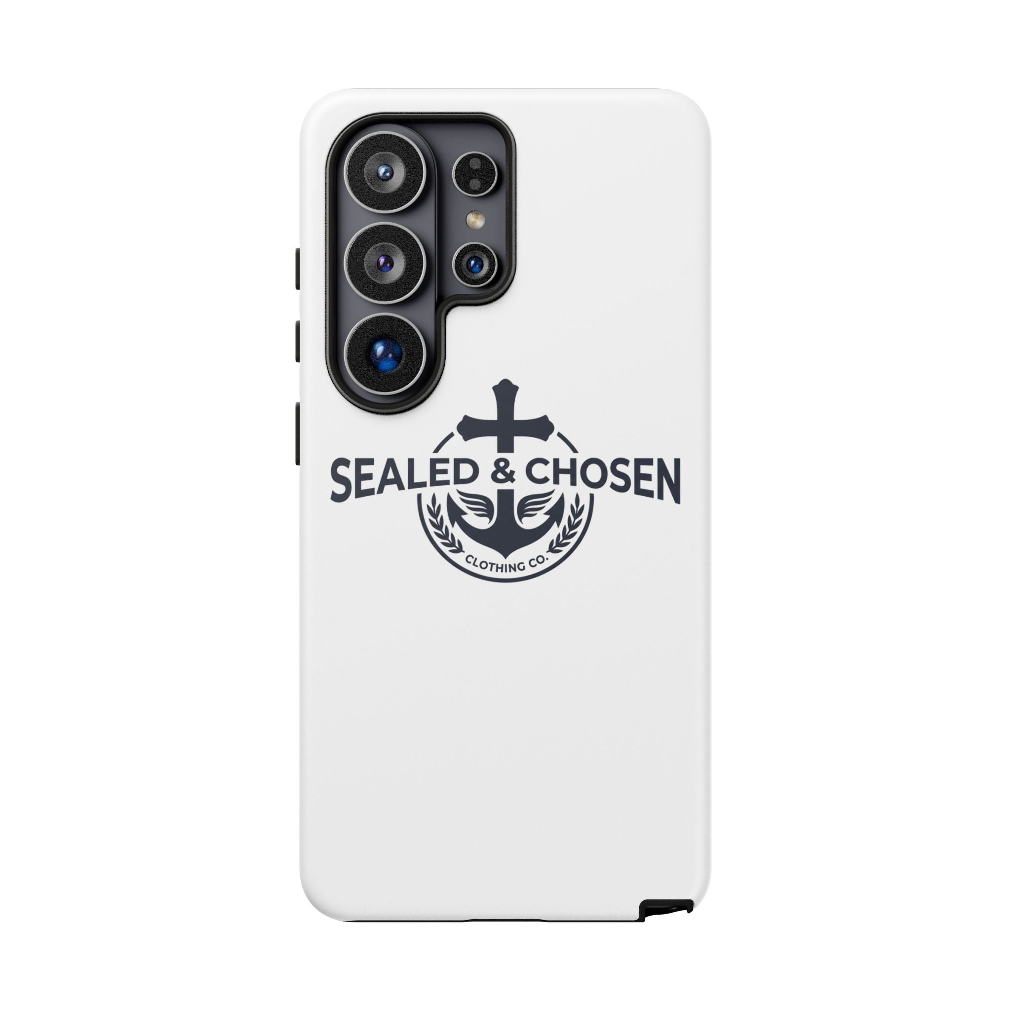Sealed & Chosen Phone Case — Christian Anchor Cross iPhone Cover