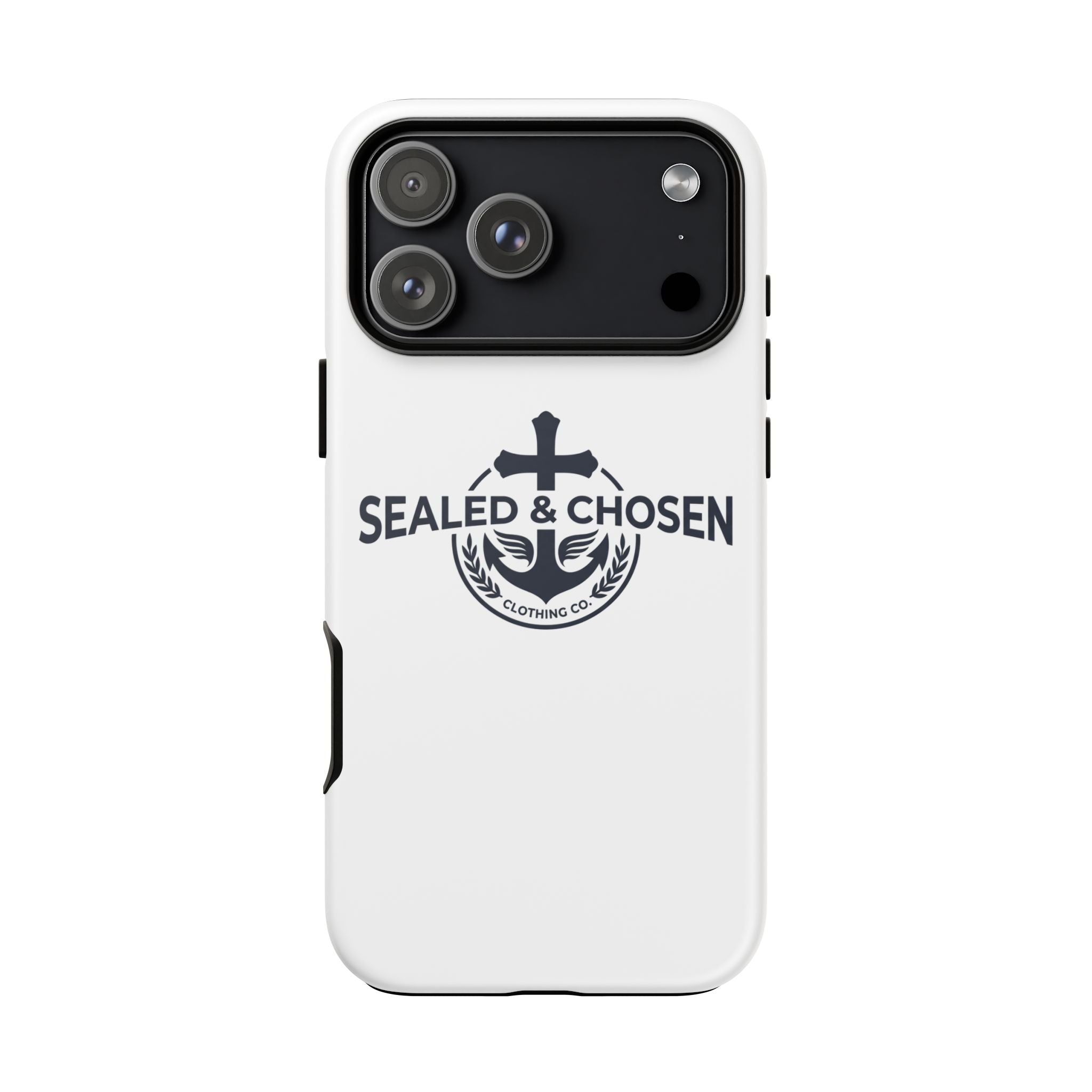 Sealed & Chosen Phone Case — Christian Anchor Cross iPhone Cover
