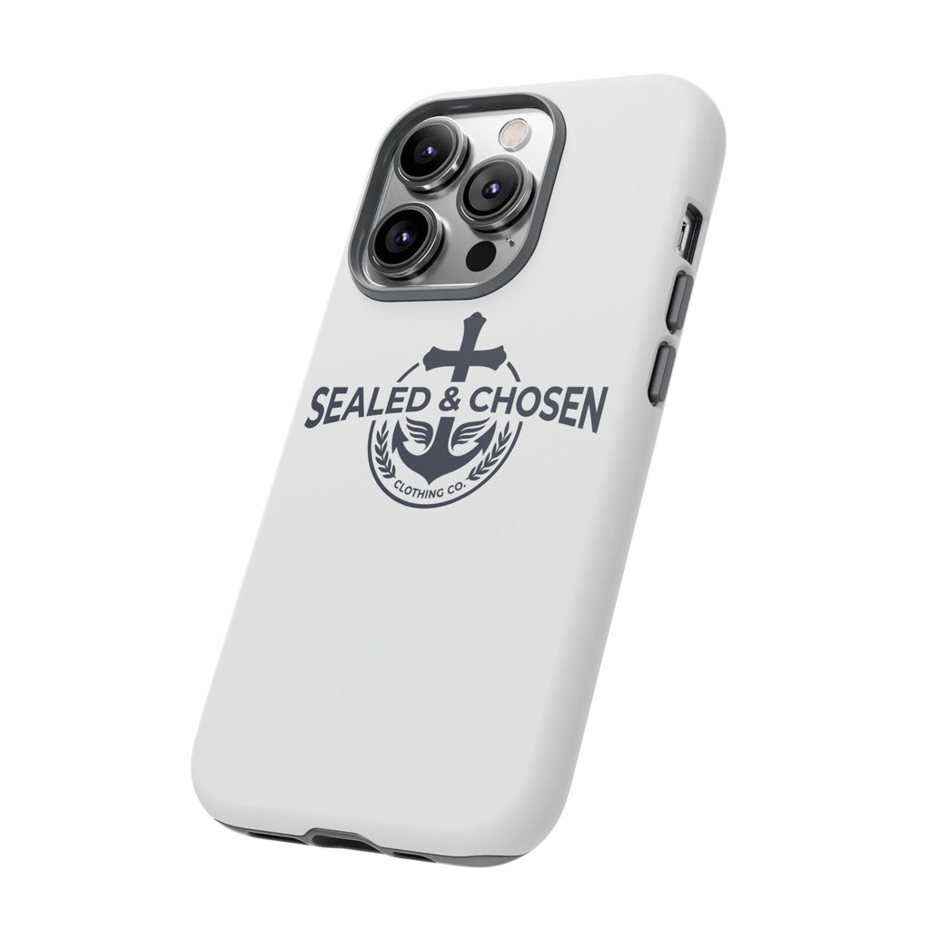 Sealed & Chosen Phone Case — Christian Anchor Cross iPhone Cover