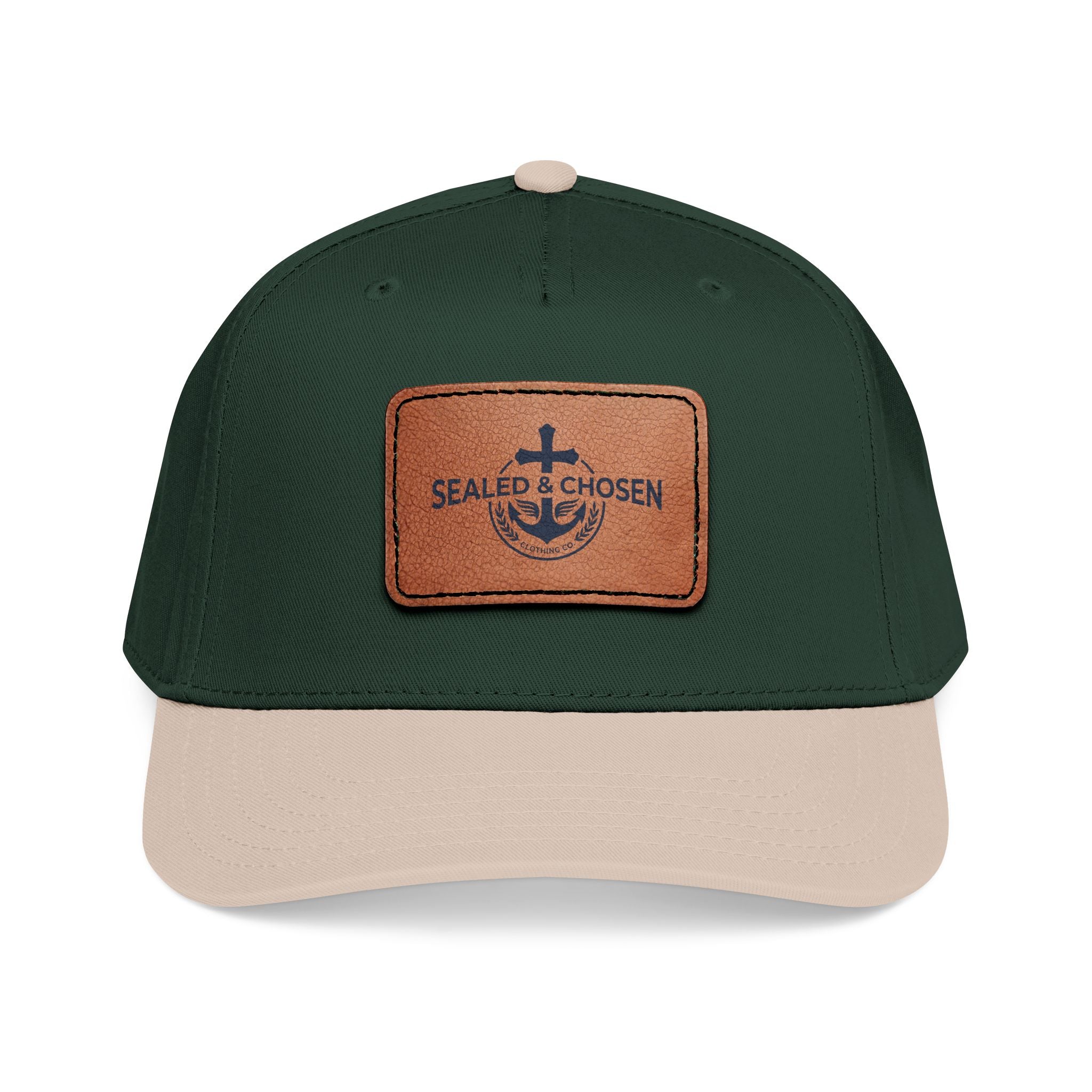 Sealed & Chosen Leather Patch Baseball Cap