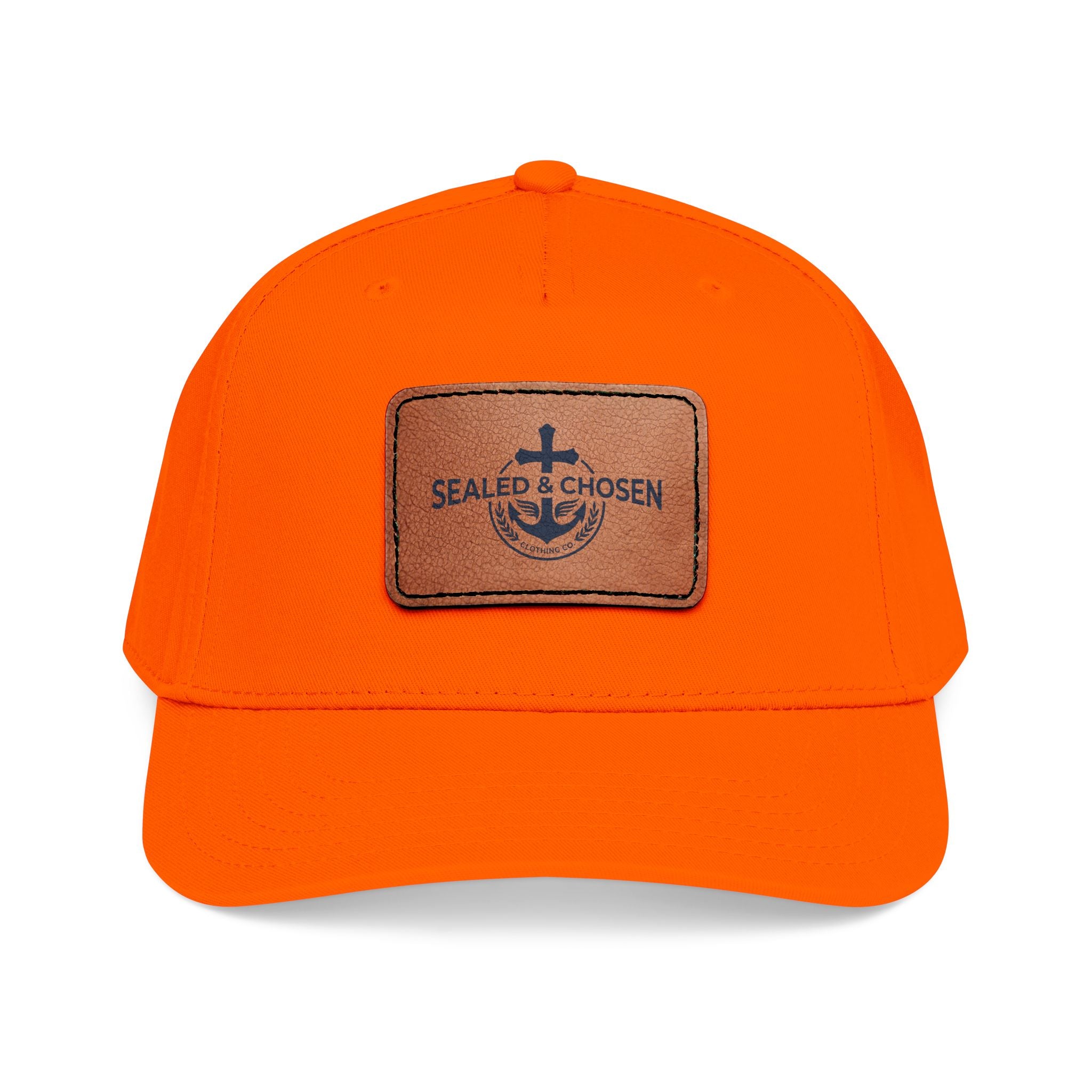 Sealed & Chosen Leather Patch Baseball Cap