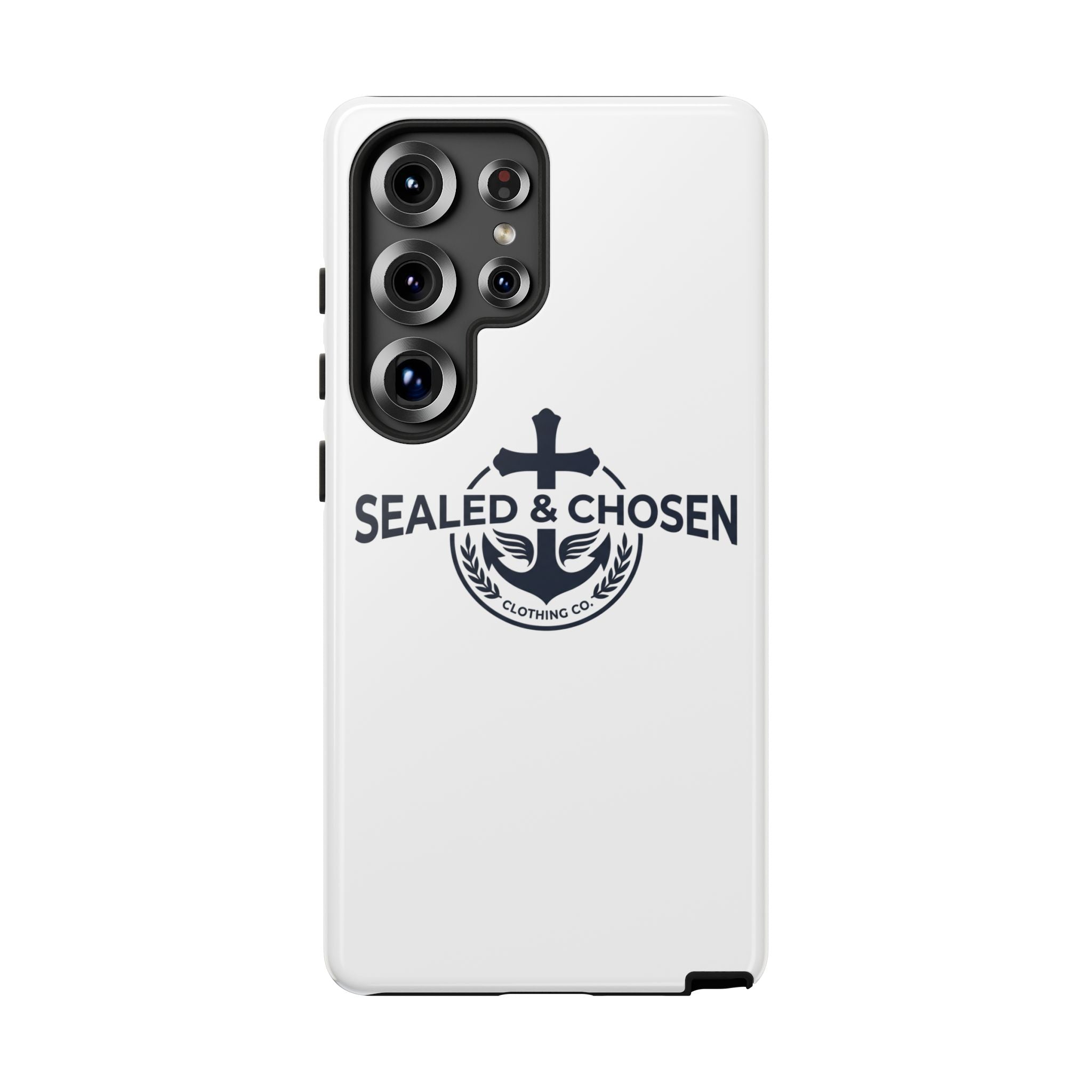 Sealed & Chosen Phone Case — Christian Anchor Cross iPhone Cover