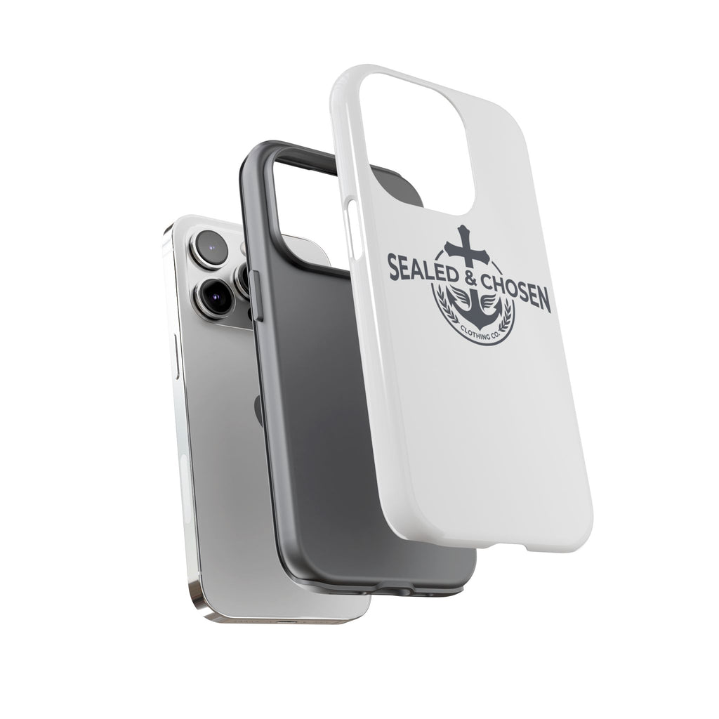 Sealed & Chosen Phone Case — Christian Anchor Cross iPhone Cover
