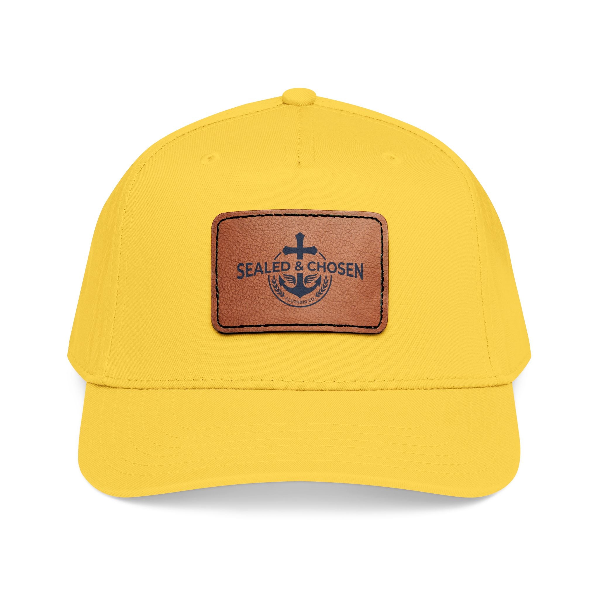 Sealed & Chosen Leather Patch Baseball Cap