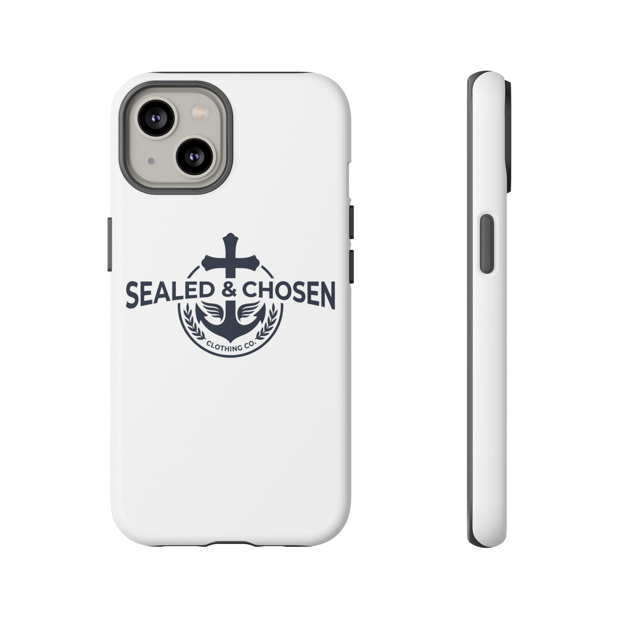 Sealed & Chosen Phone Case — Christian Anchor Cross iPhone Cover