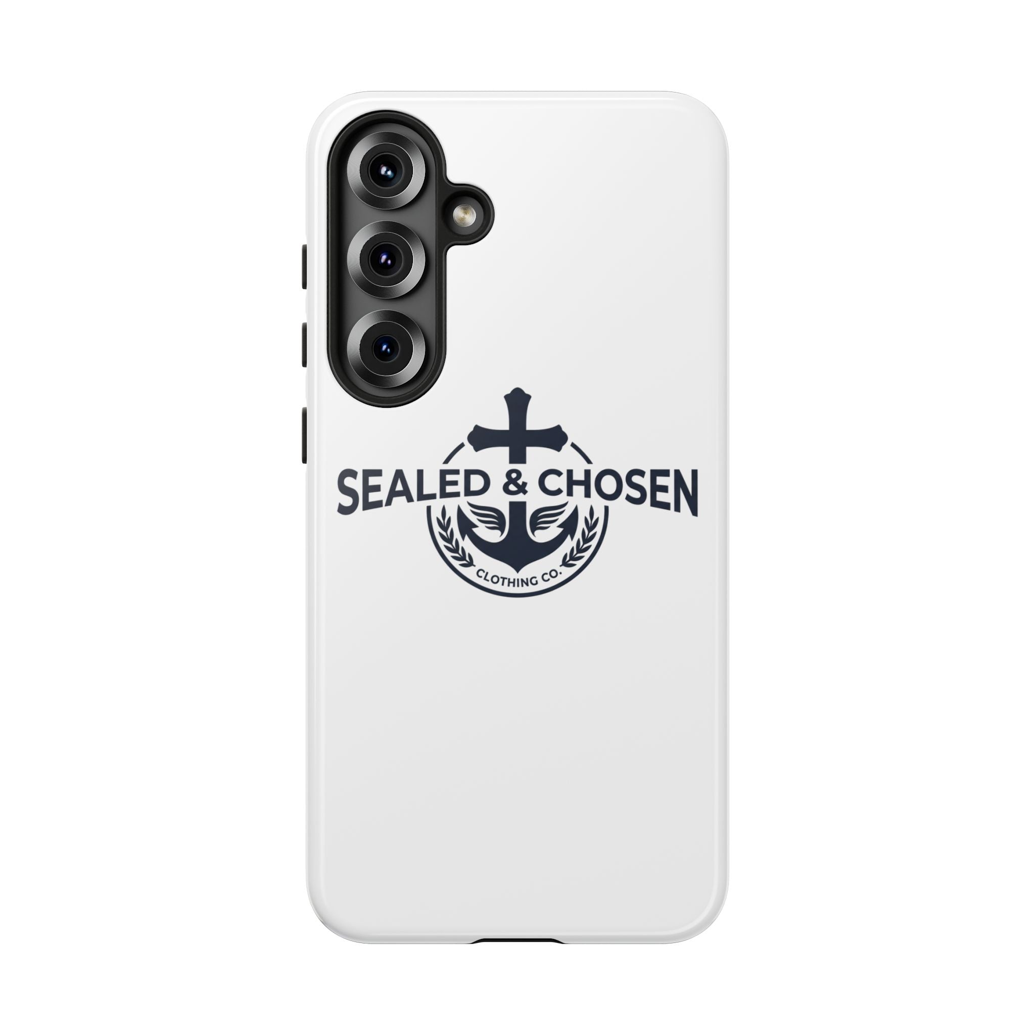 Sealed & Chosen Phone Case — Christian Anchor Cross iPhone Cover
