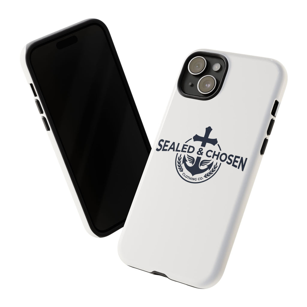 Sealed & Chosen Phone Case — Christian Anchor Cross iPhone Cover
