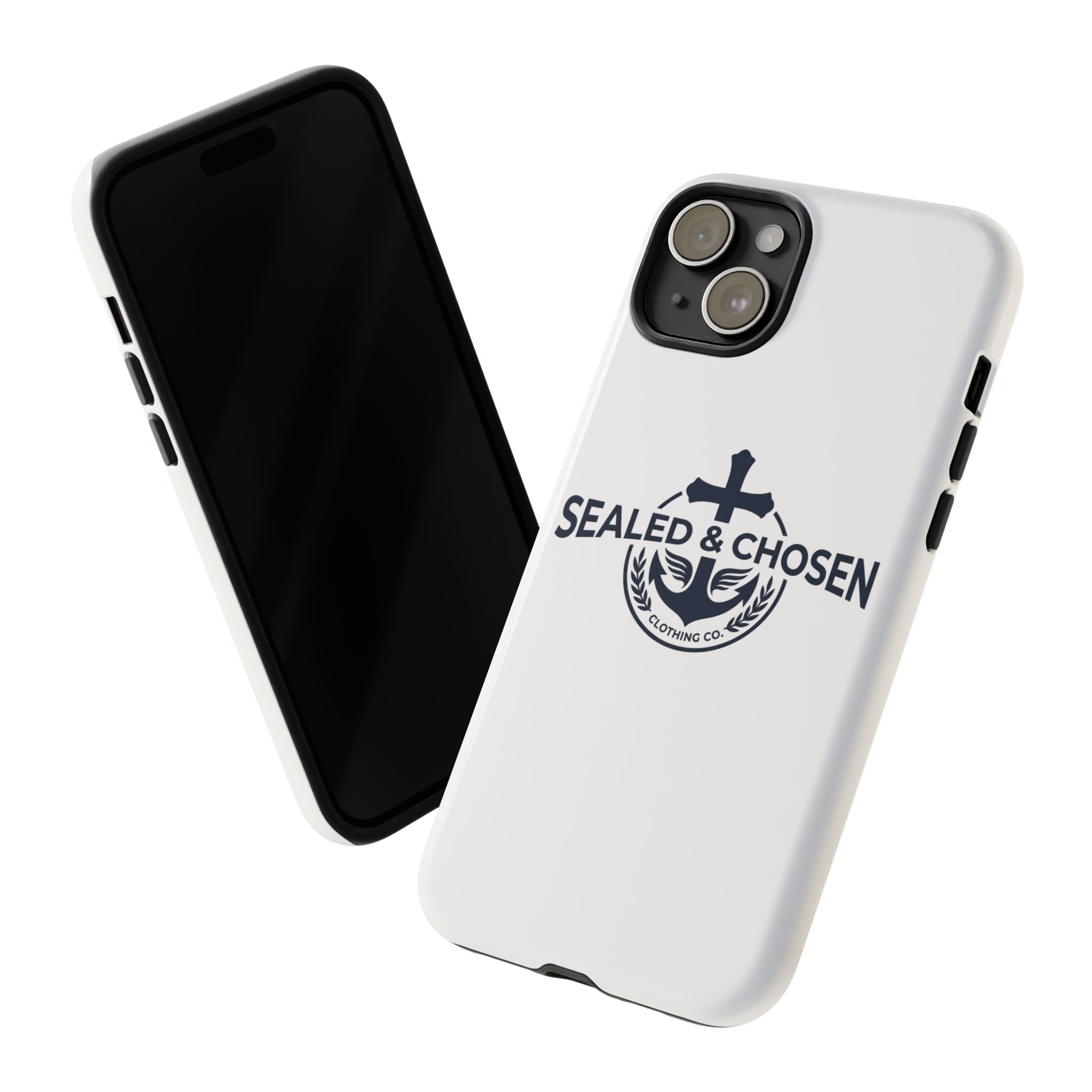 Sealed & Chosen Phone Case — Christian Anchor Cross iPhone Cover