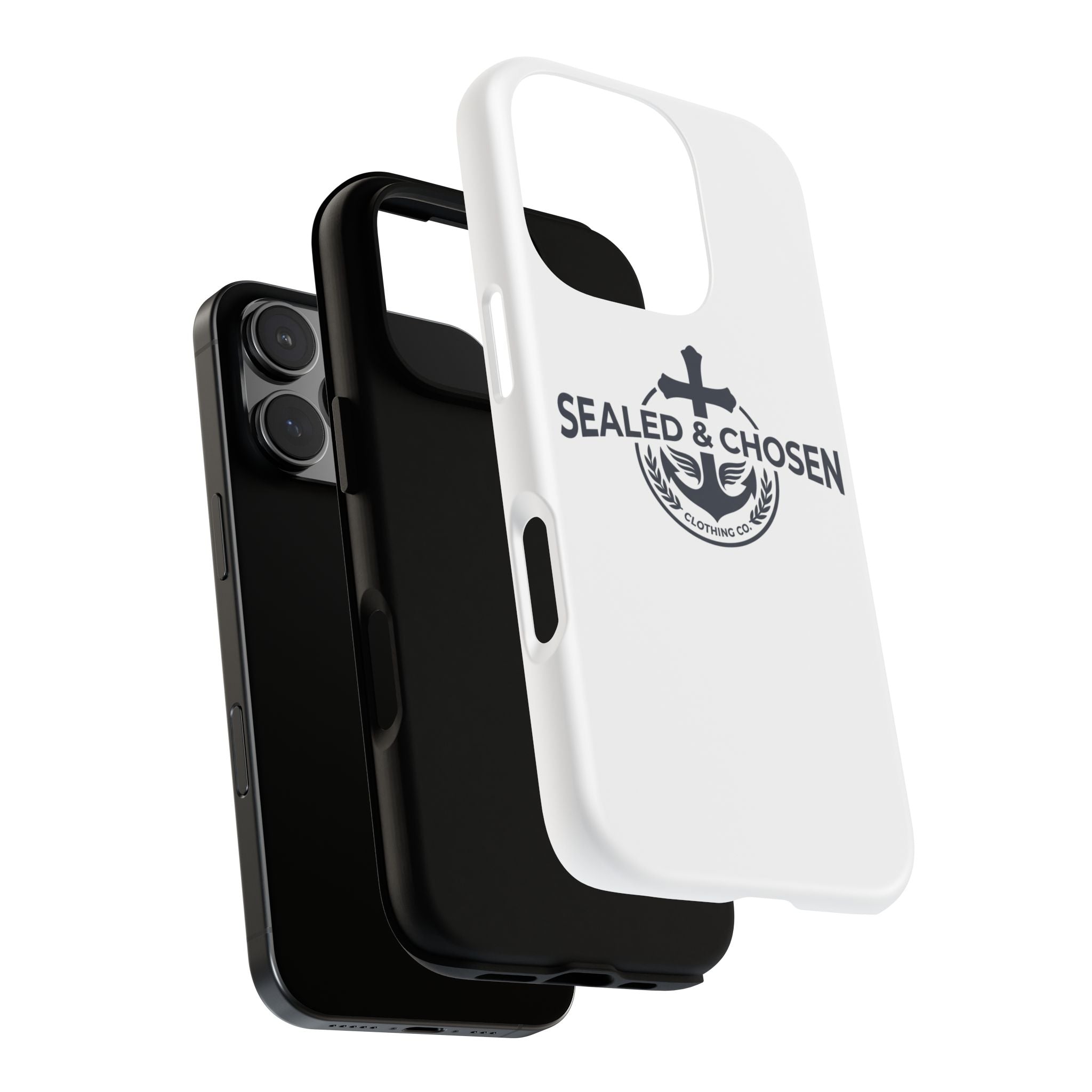 Sealed & Chosen Phone Case — Christian Anchor Cross iPhone Cover