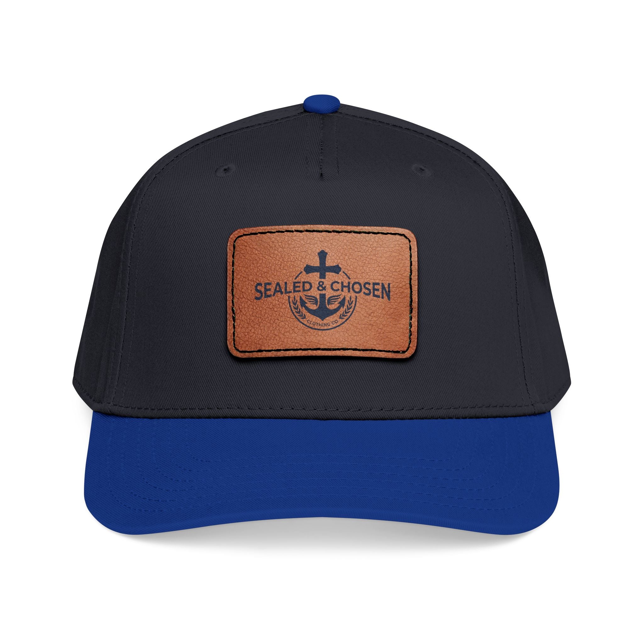 Sealed & Chosen Leather Patch Baseball Cap