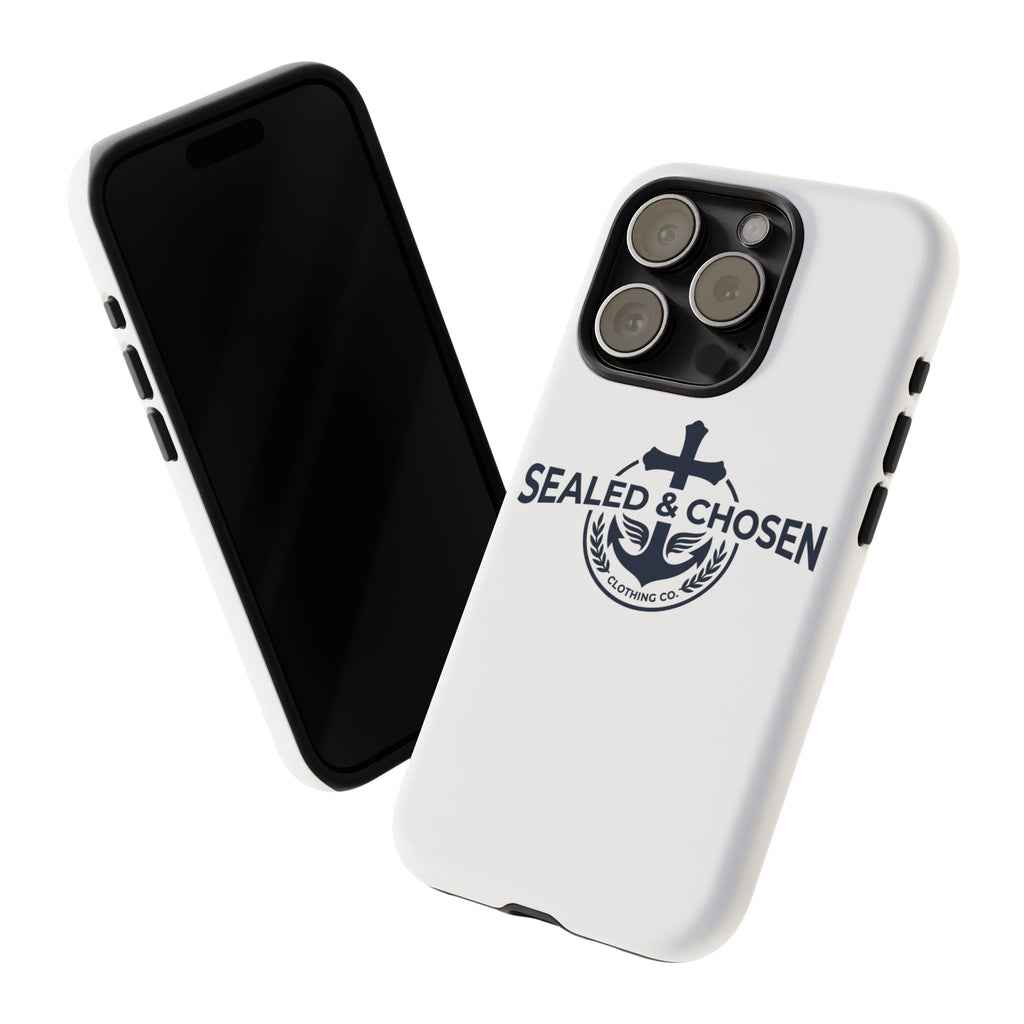 Sealed & Chosen Phone Case — Christian Anchor Cross iPhone Cover