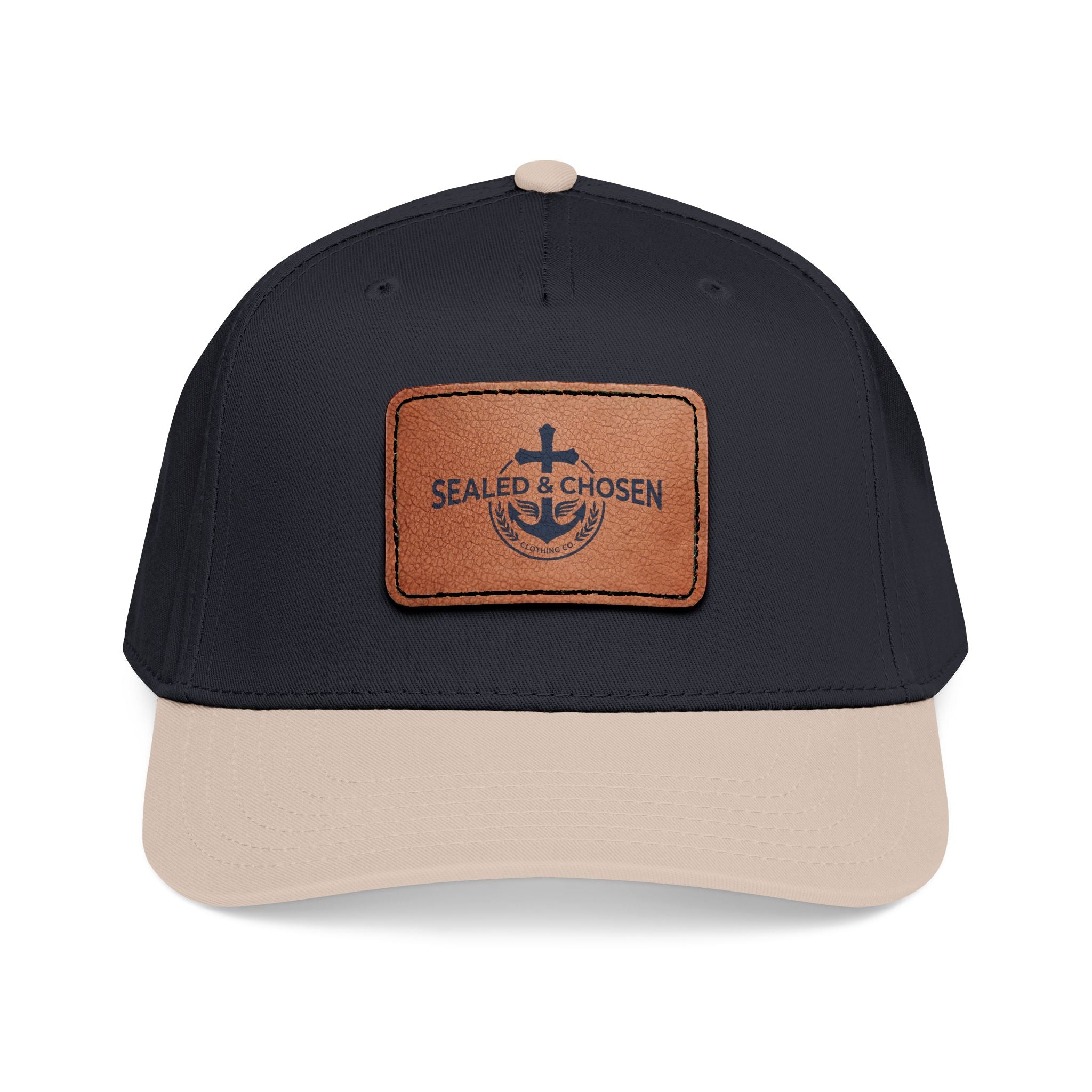 Sealed & Chosen Leather Patch Baseball Cap