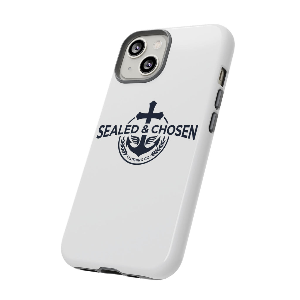 Sealed & Chosen Phone Case — Christian Anchor Cross iPhone Cover